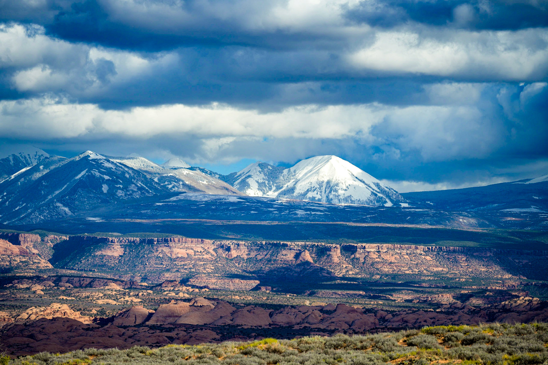 La Sal Mountain Range