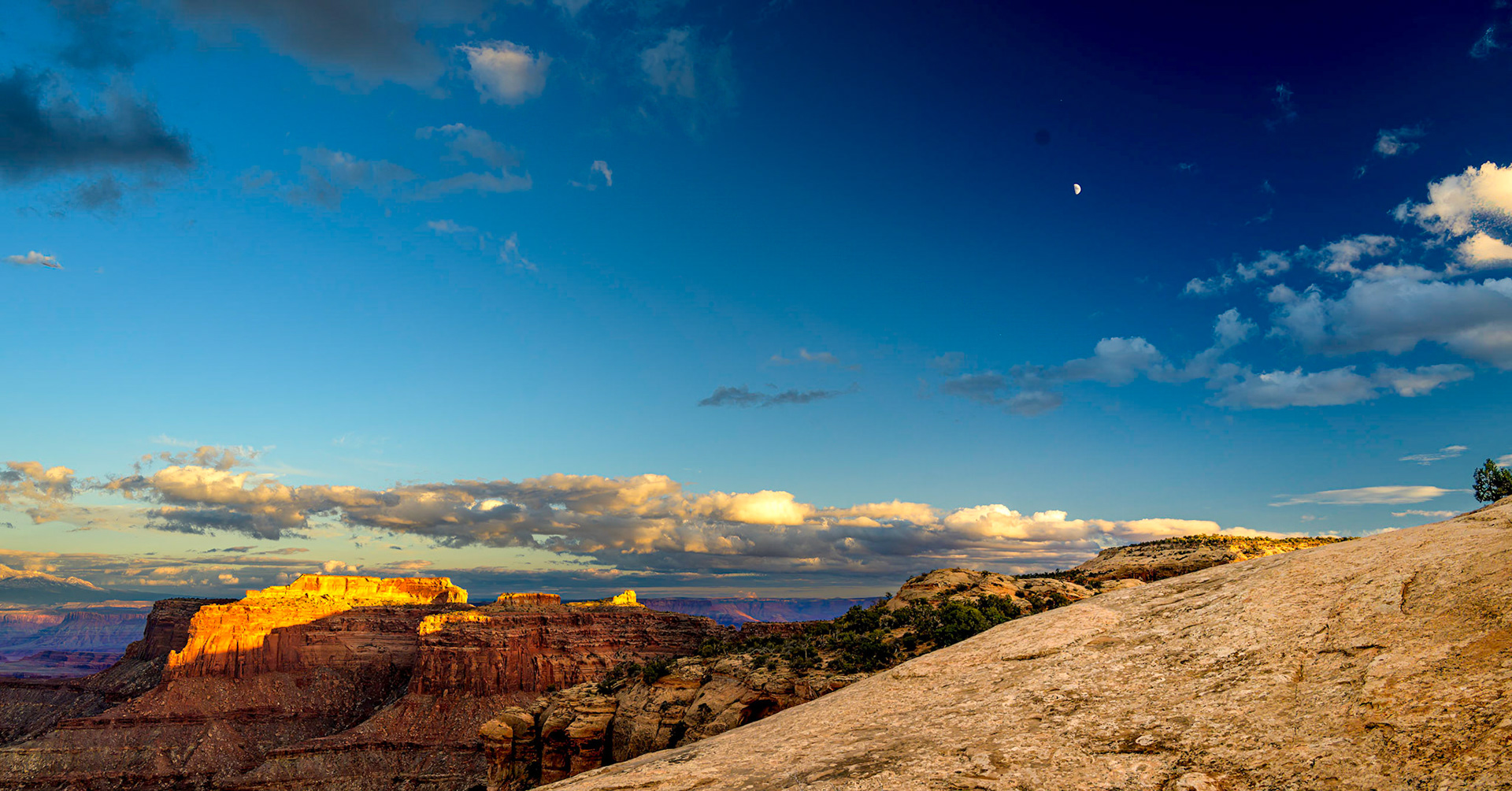 Moonrise over Canyonlands N.P.