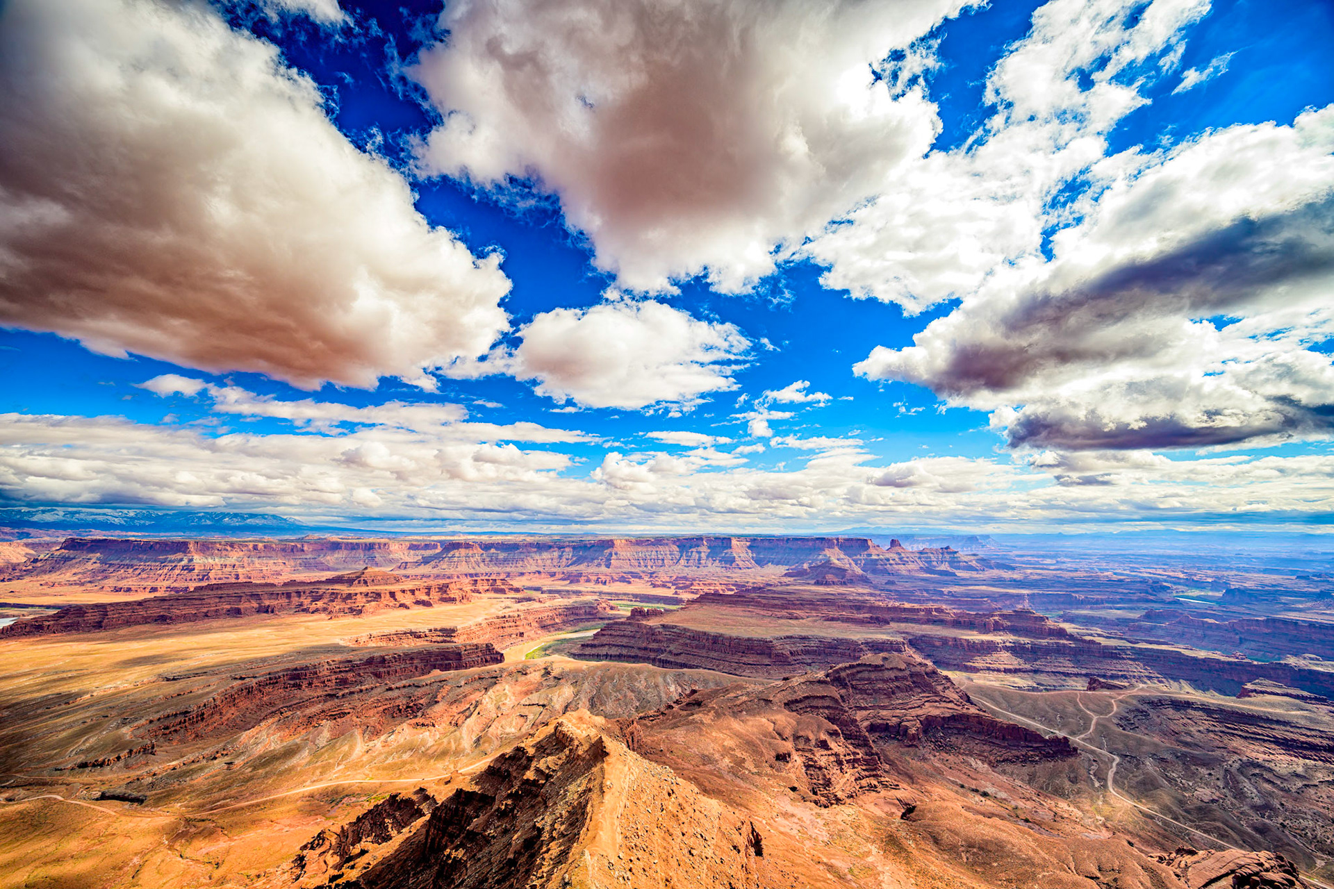 Colorado River Basin from Canyonlands N.P. 
