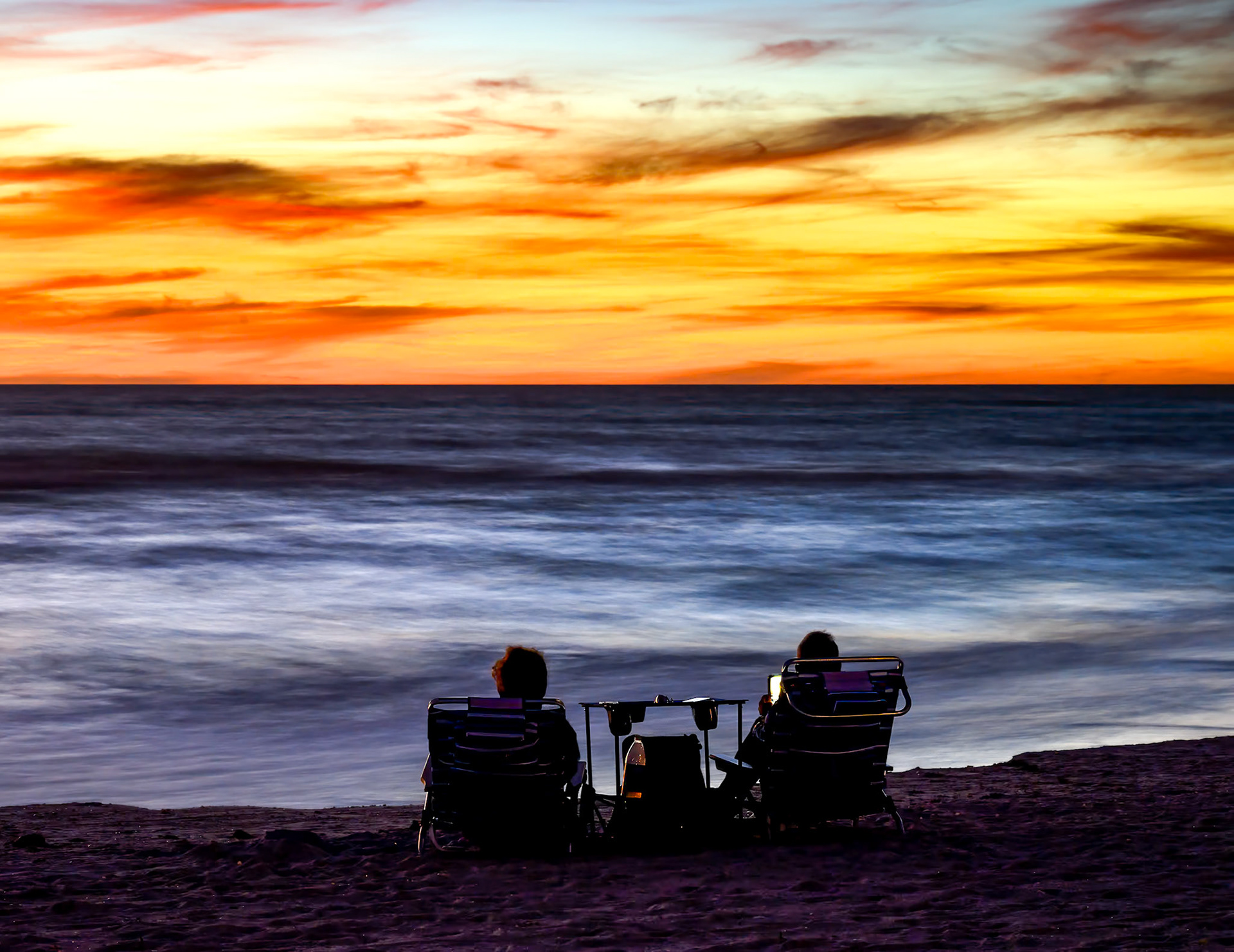 Enjoying the Sunset