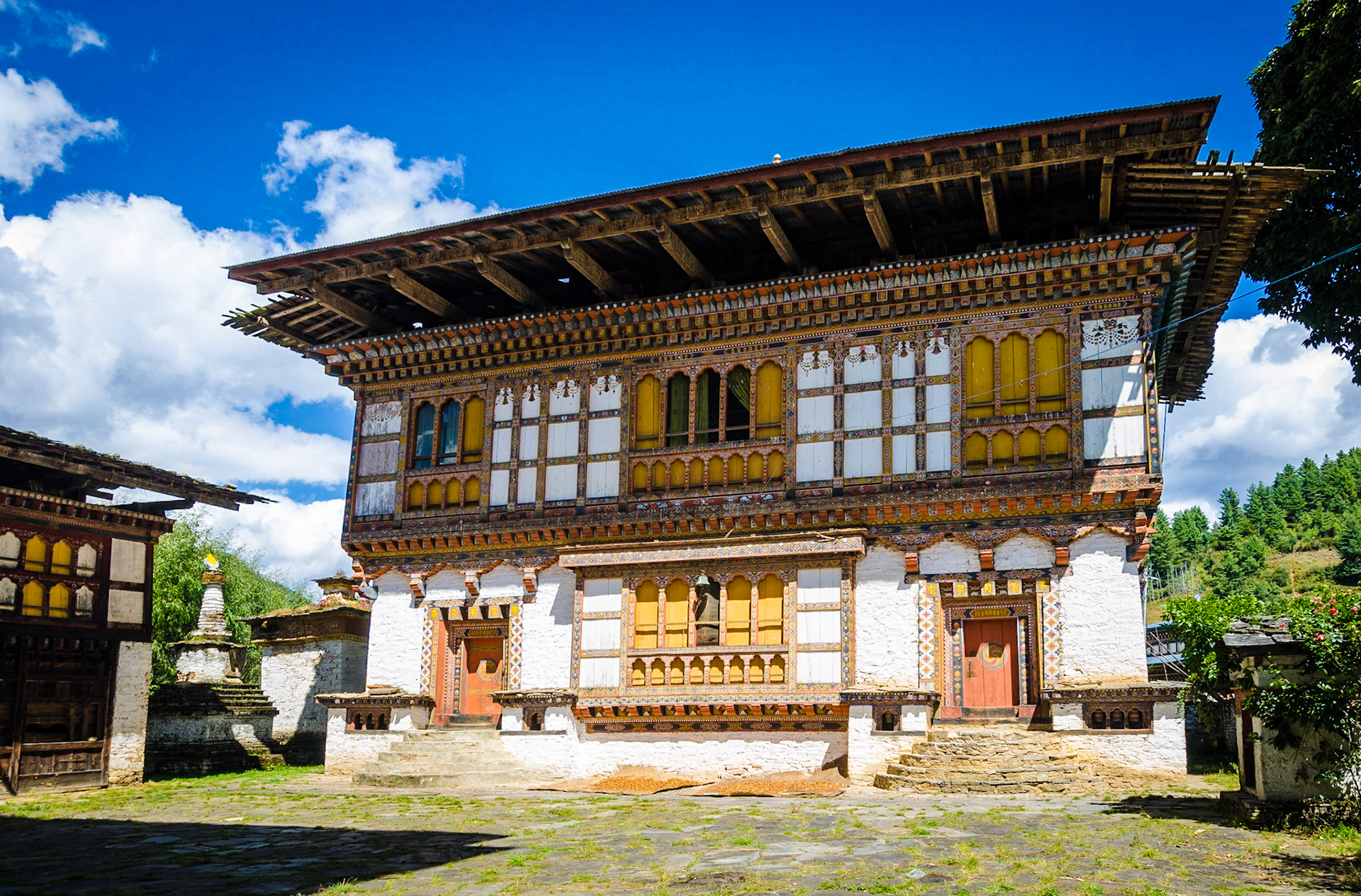Ugyenchholing Palace in Tang valley