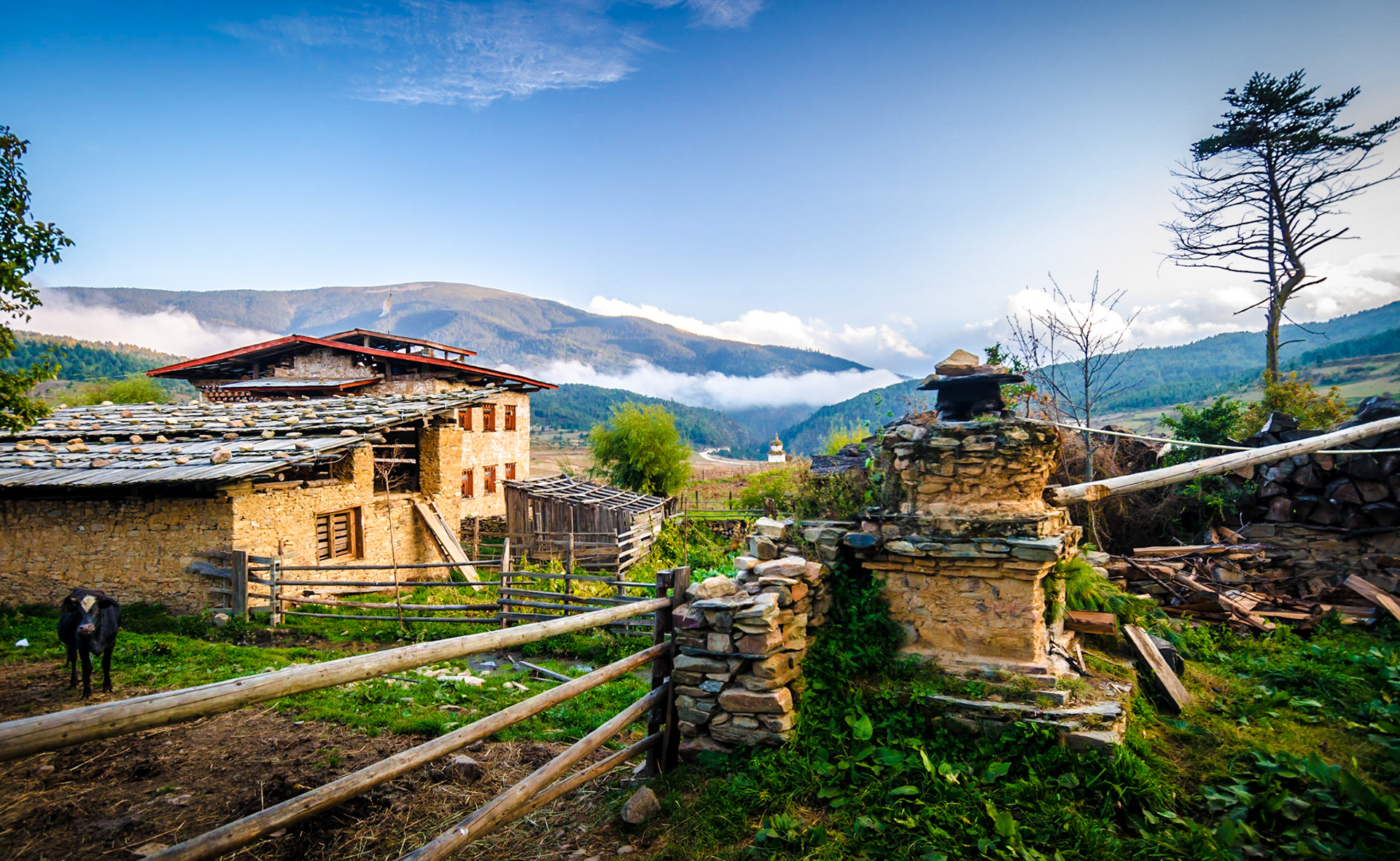 Ura is a town in Ura Gewog in Bumthang District in northeastern Bhutan