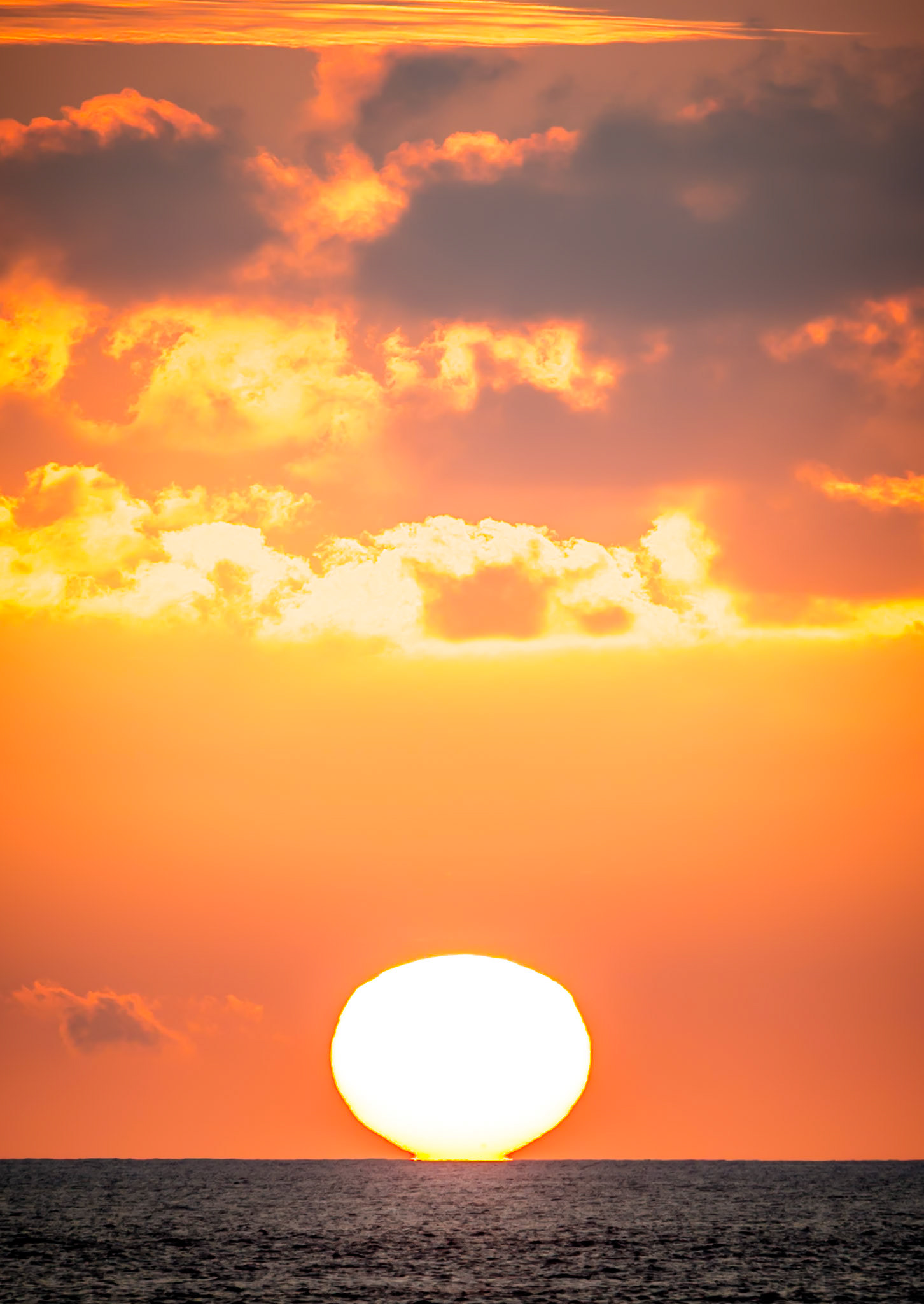 Hawaii Big Island, Kona sunset