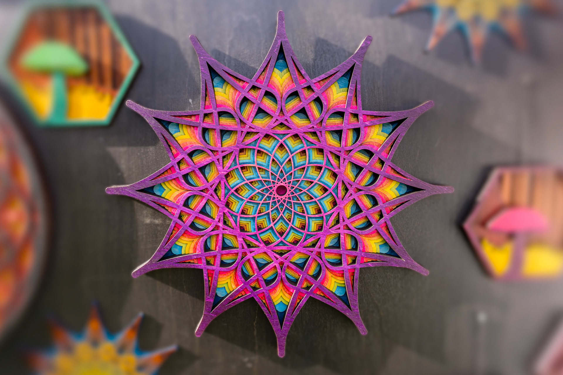 Lost Droplet - Purple Rainbow