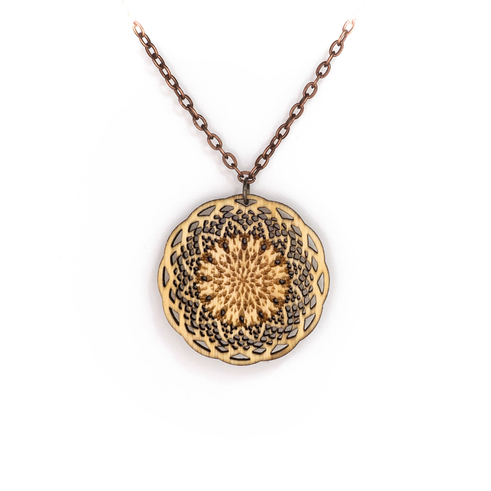 Laser Cut Birch Earrings