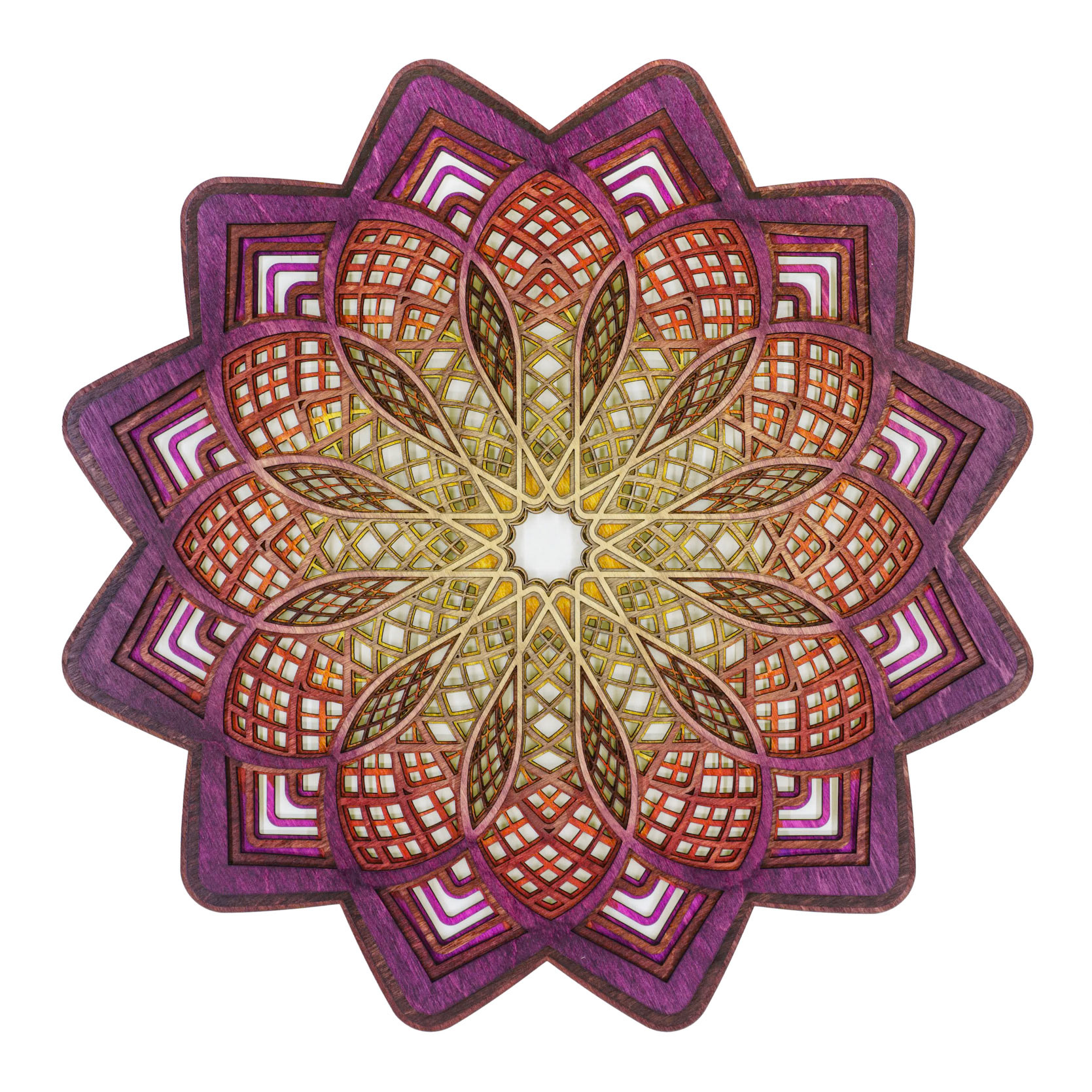 Fallen Leaf - Purple