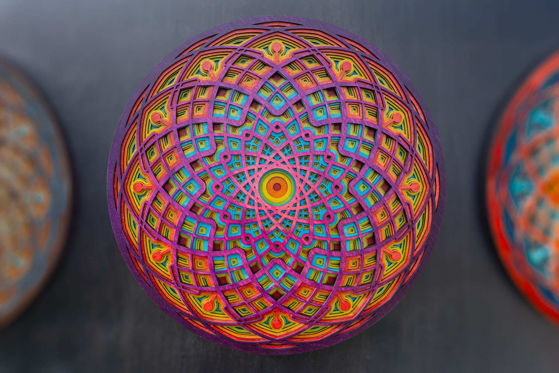 Hidden Light - Purple Rainbow