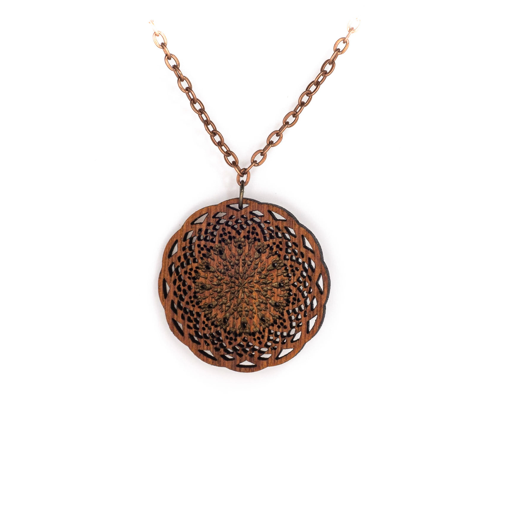 Laser Cut Birch Earrings