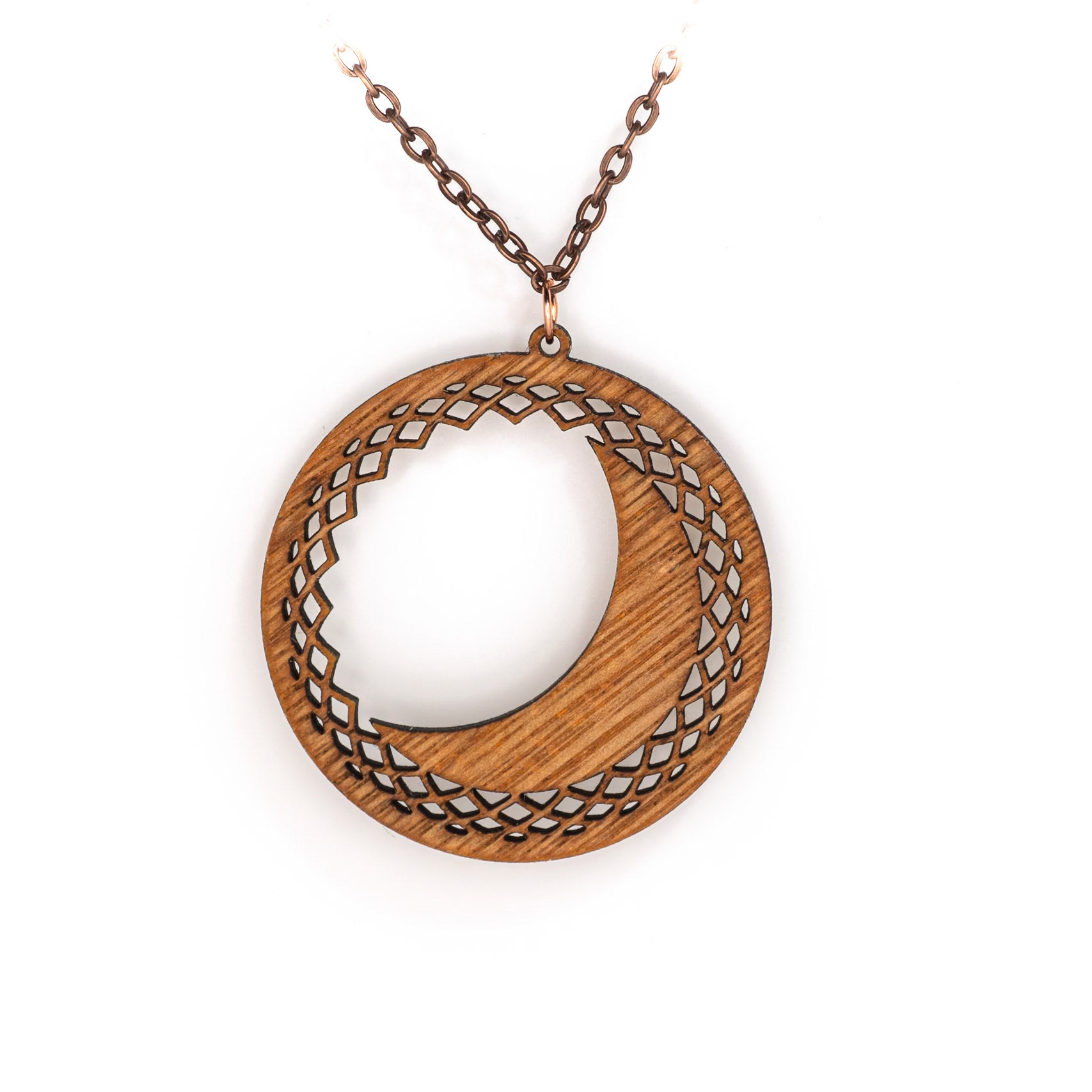 Laser Cut Birch Earrings