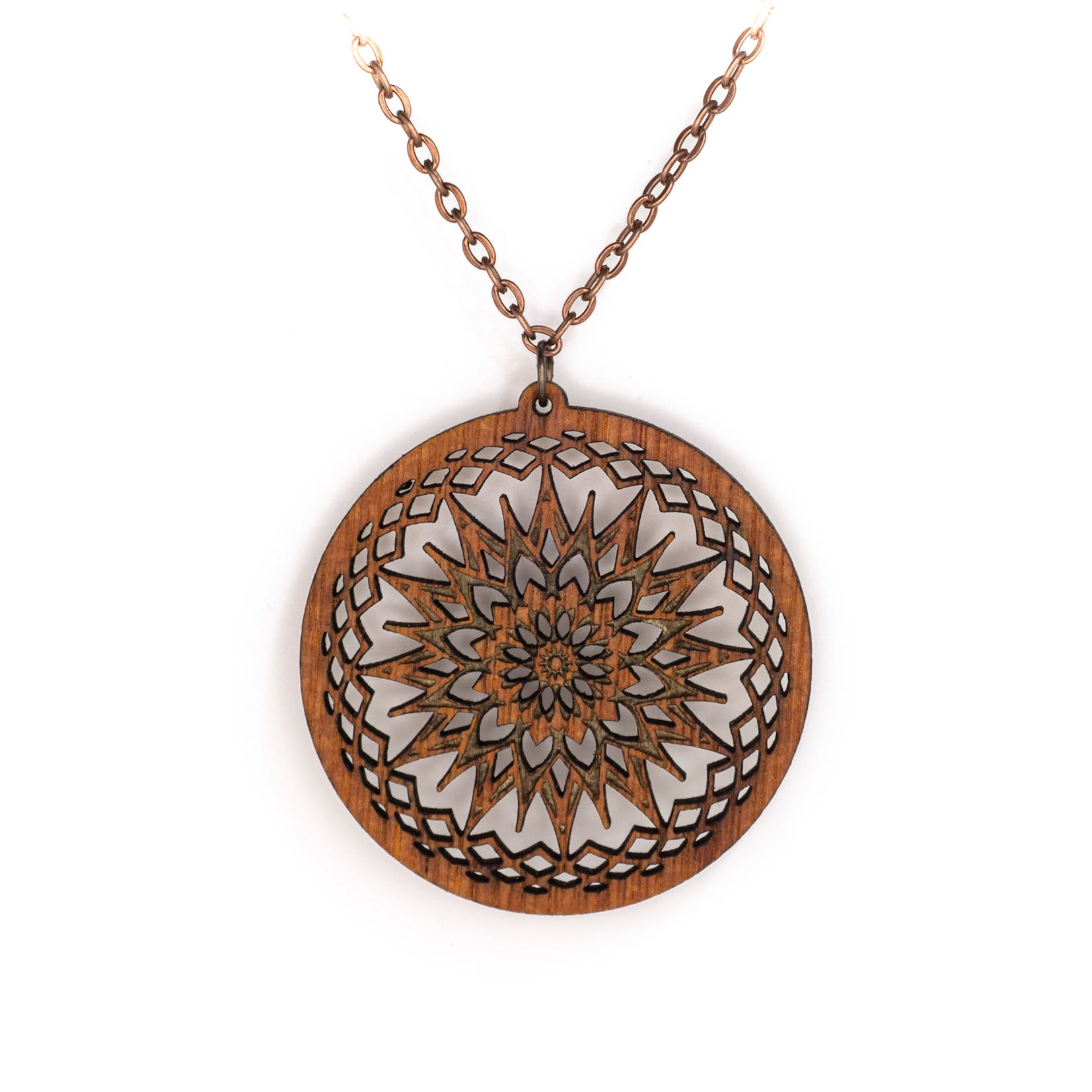 Laser Cut Birch Earrings