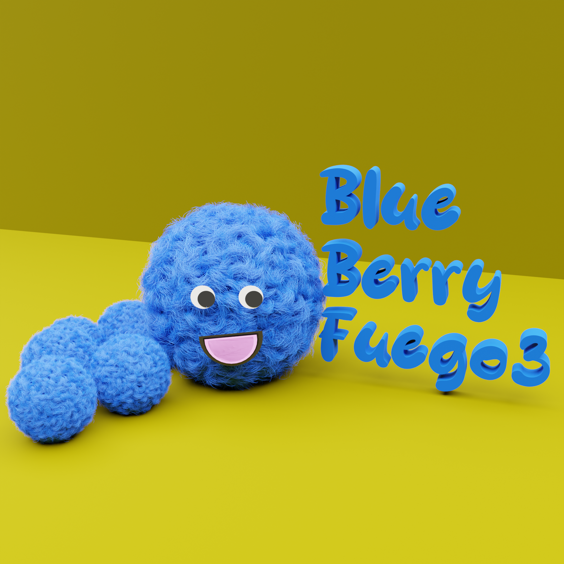Commisson done for BlueBerryFuego on Twitch