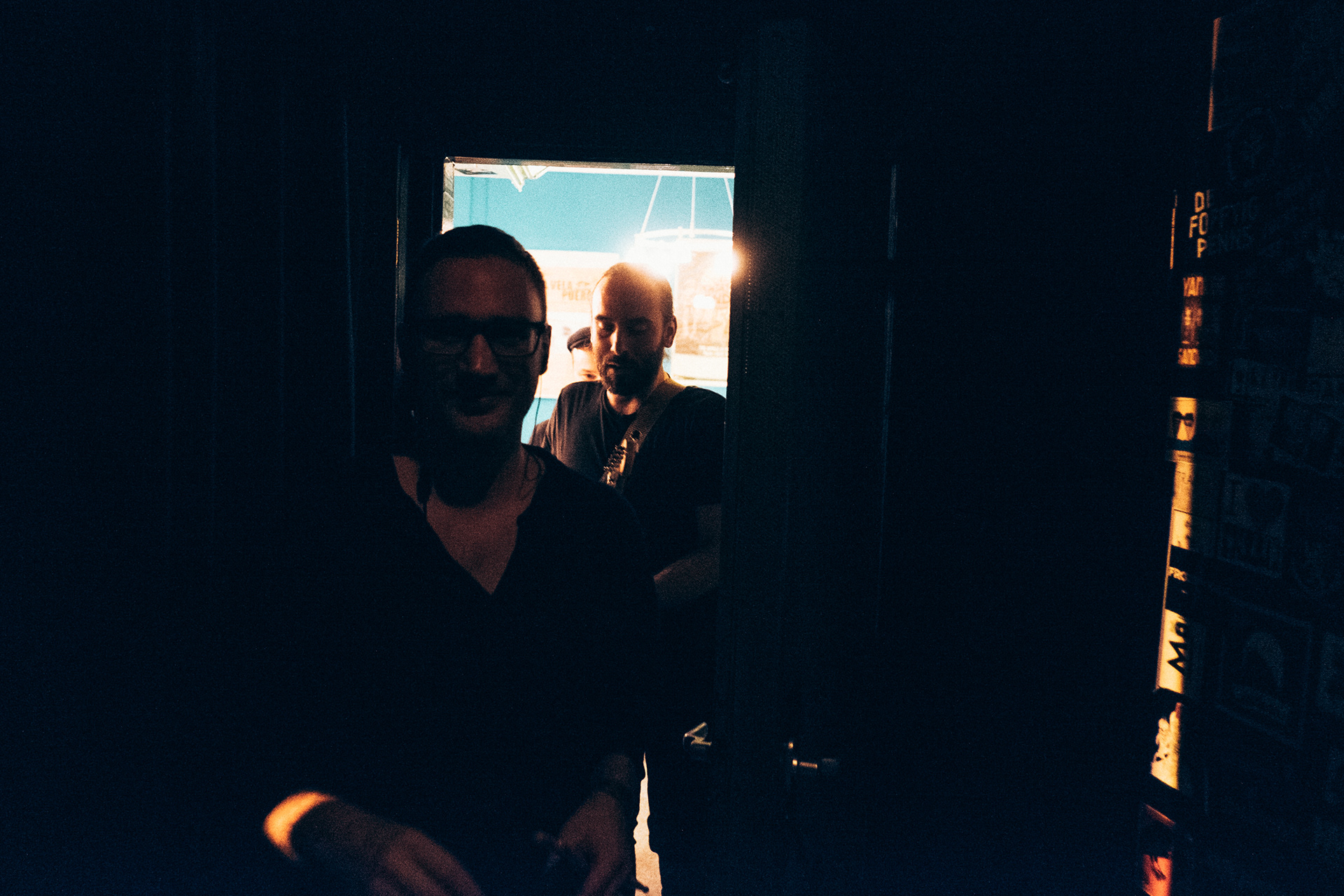 The balkan beat band al jawala right before their concert in Lagerhaus Bremen