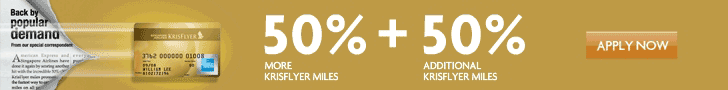 web banner - Krisflyer AMEX