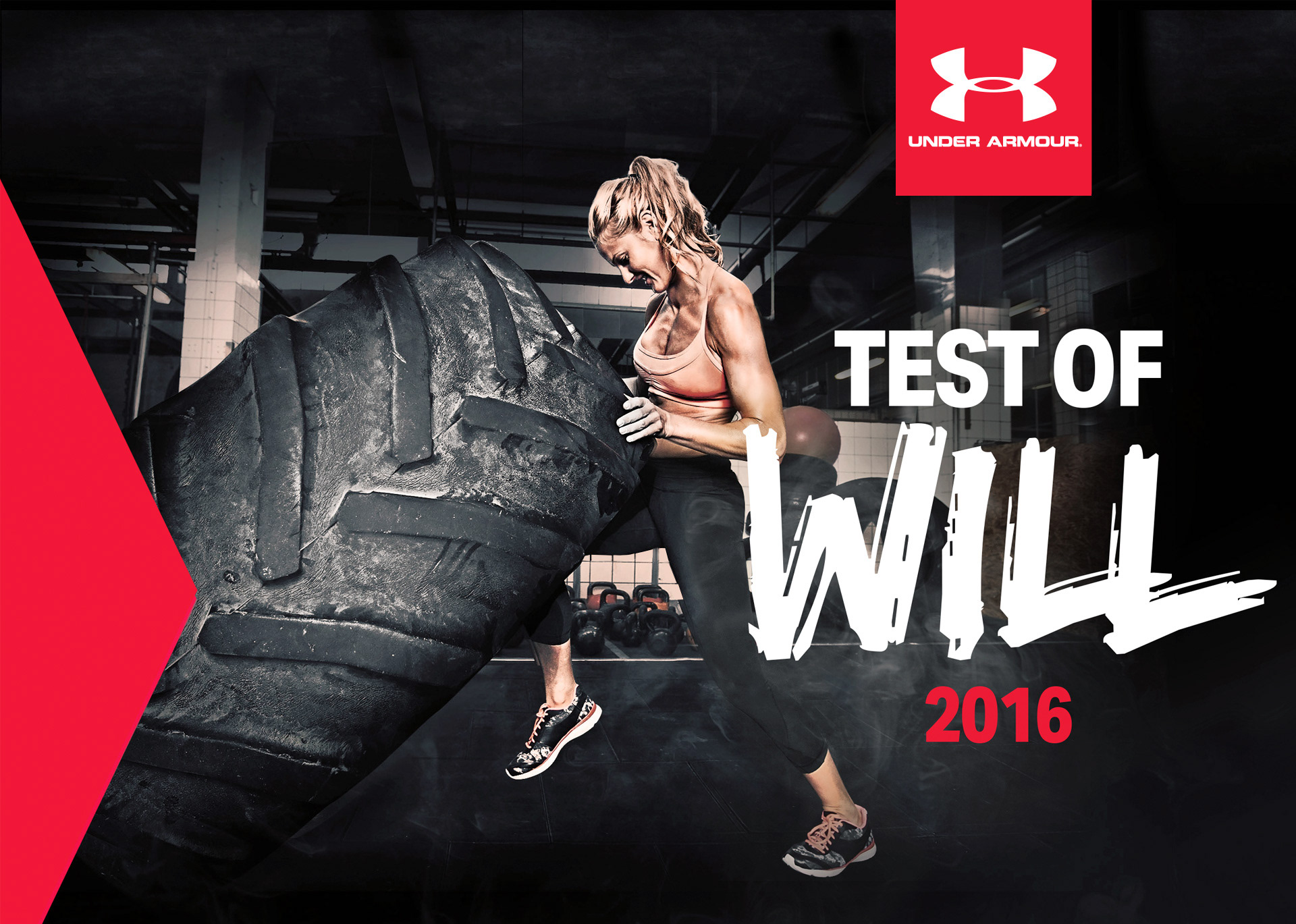 female doing crossfit- Under Armour Test of Will