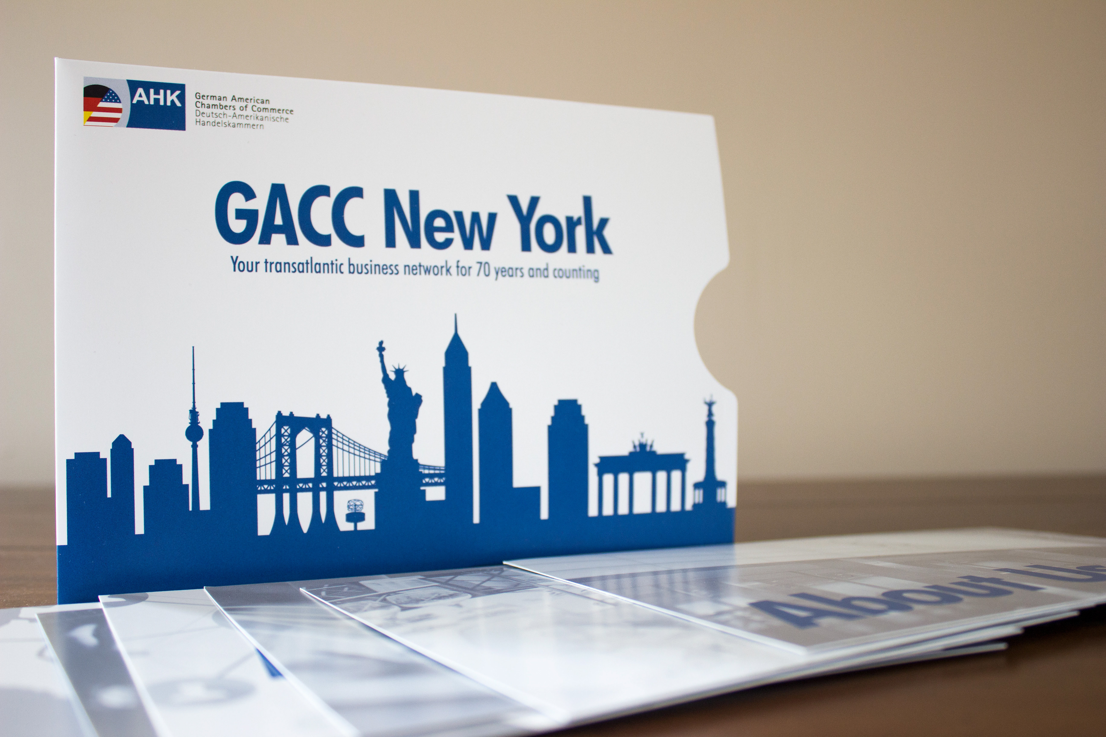 Image of the GACC NY Membership Brochure