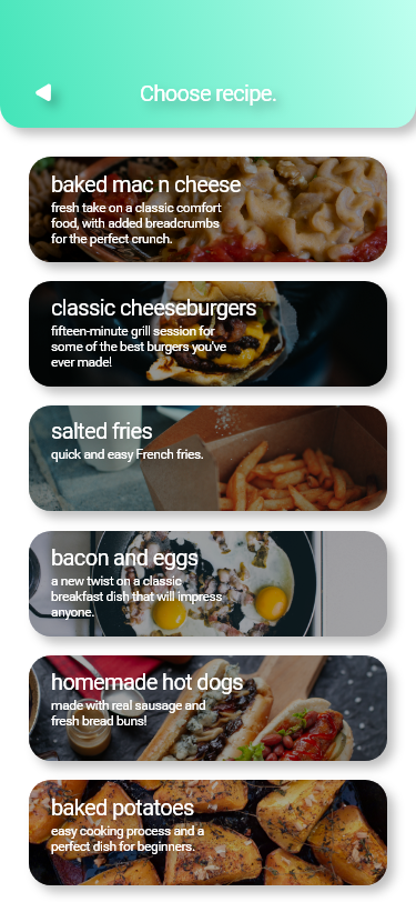 App recipe
