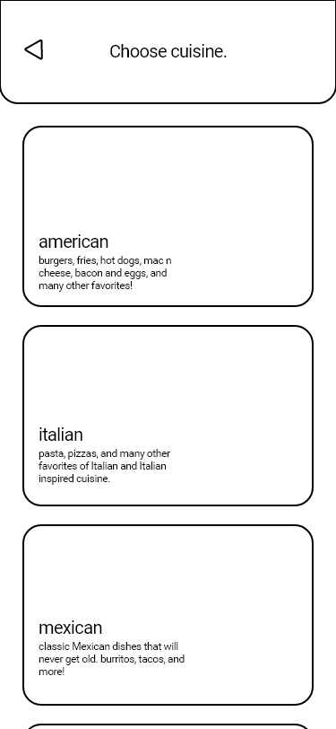 App cuisine
