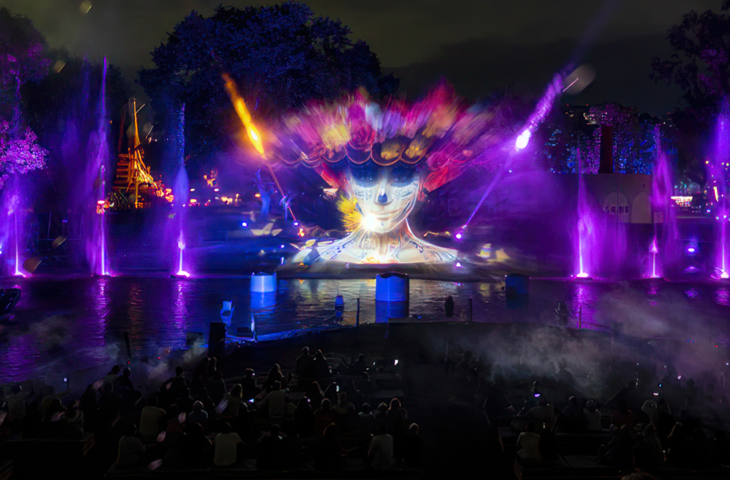Water-screen 4D Cinematic Experience