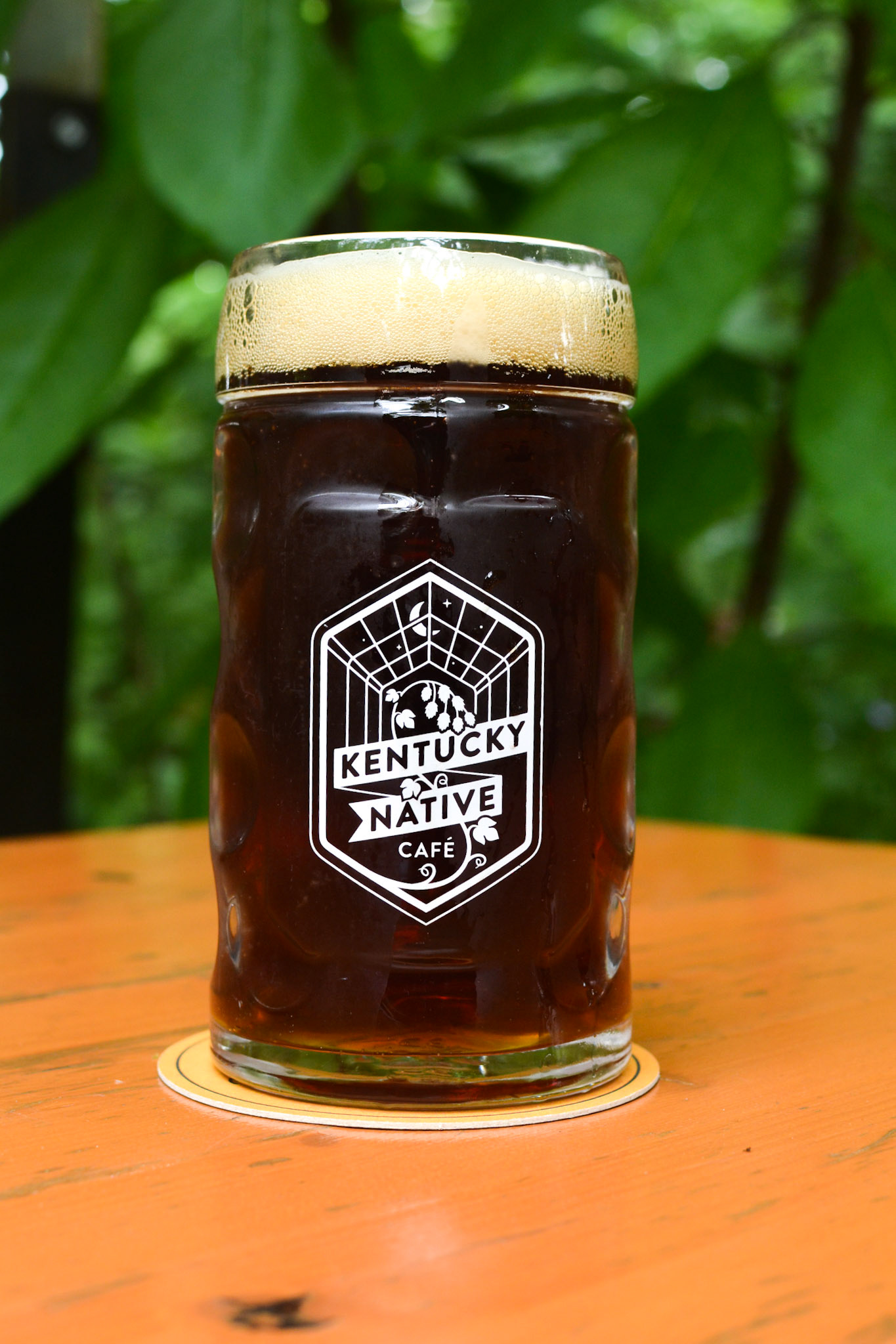 Kentucky Native Cafe has plenty to choose from when it comes to selecting an adult beverage, like this Blue Stallion Dunkel.
