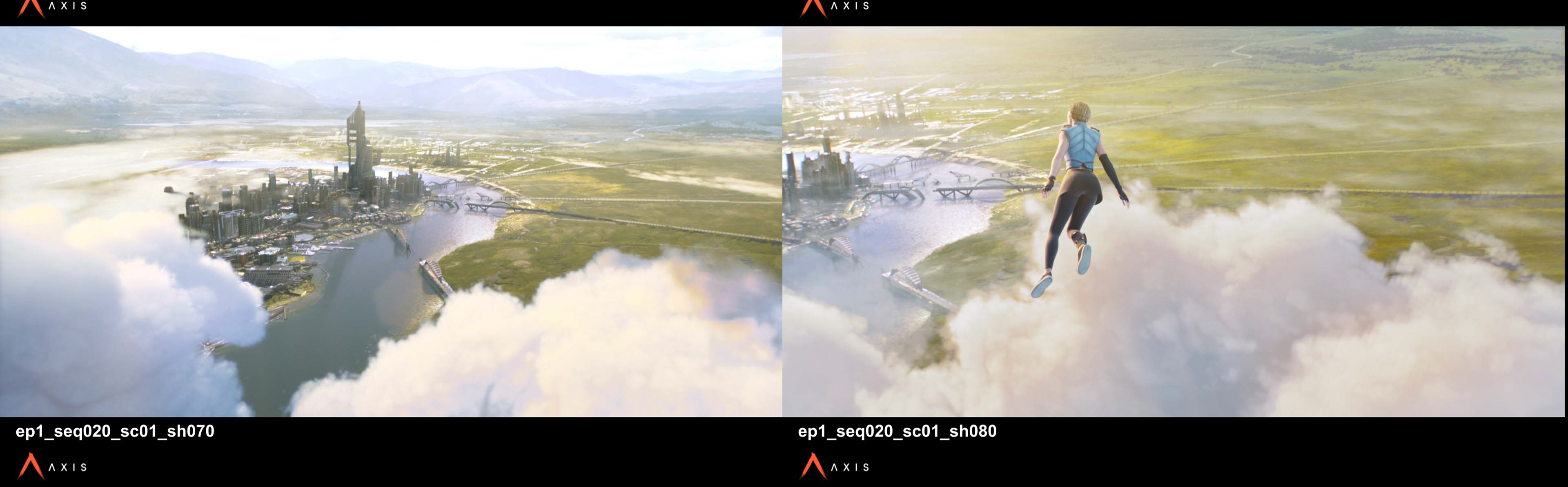 Shots from final film