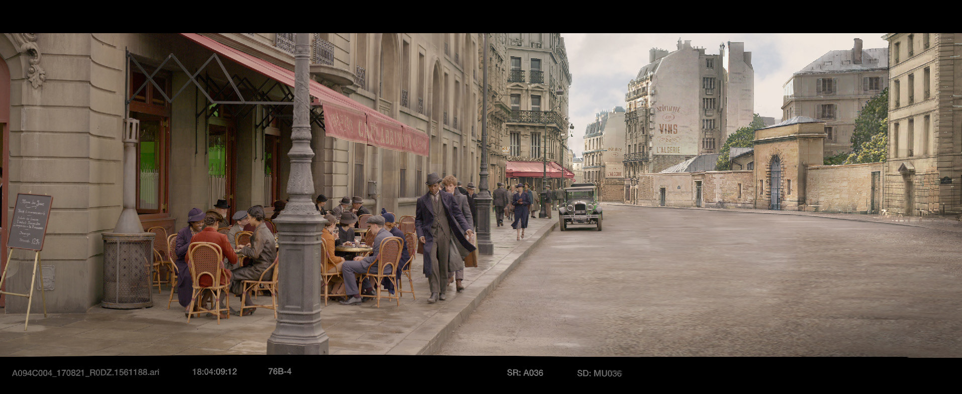 View down Rue de Sant Jaques