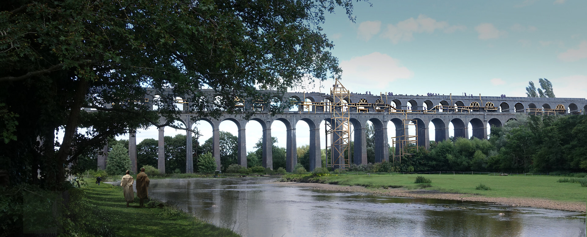 BRIDGE MODEL PROVIDED BY ART DEPT