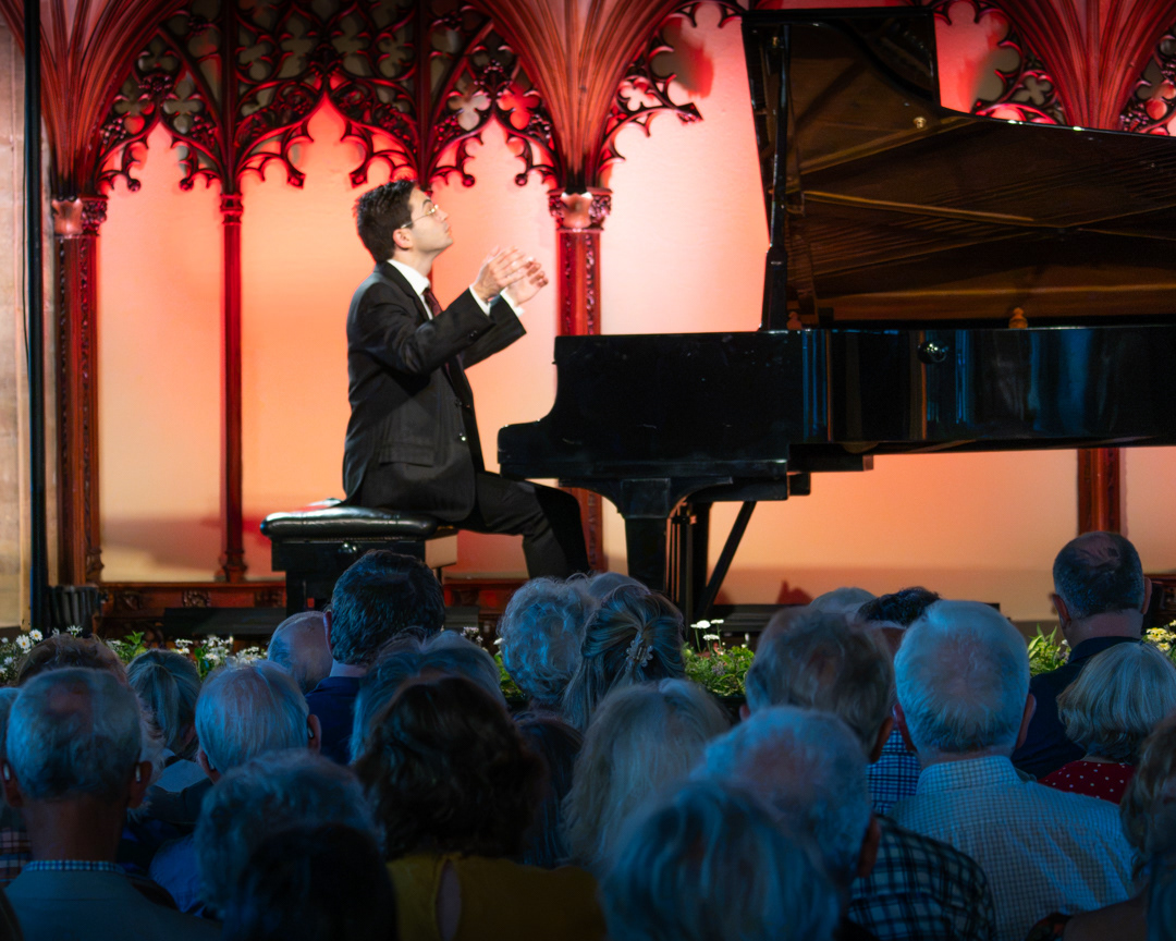 Ariel Lanyi performs at Beaminster Festival