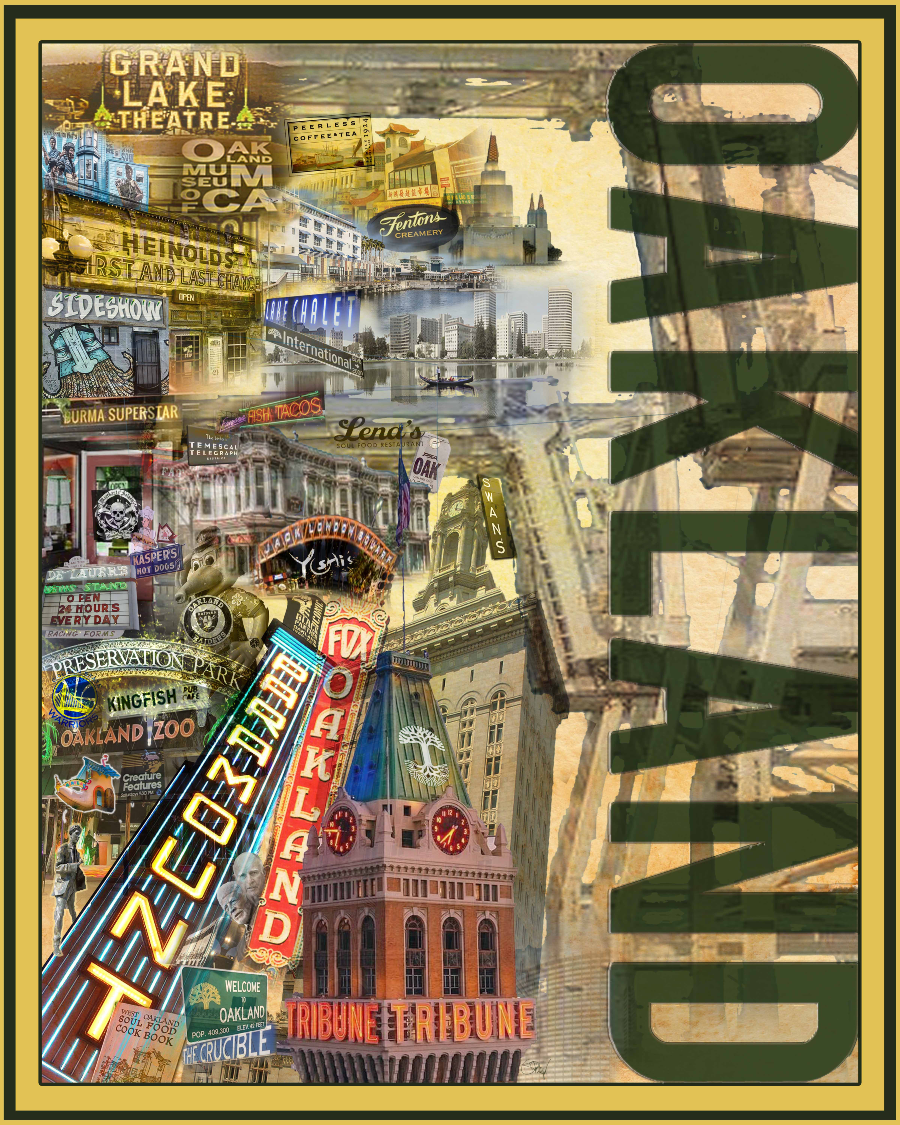 Oakland Celebration Poster