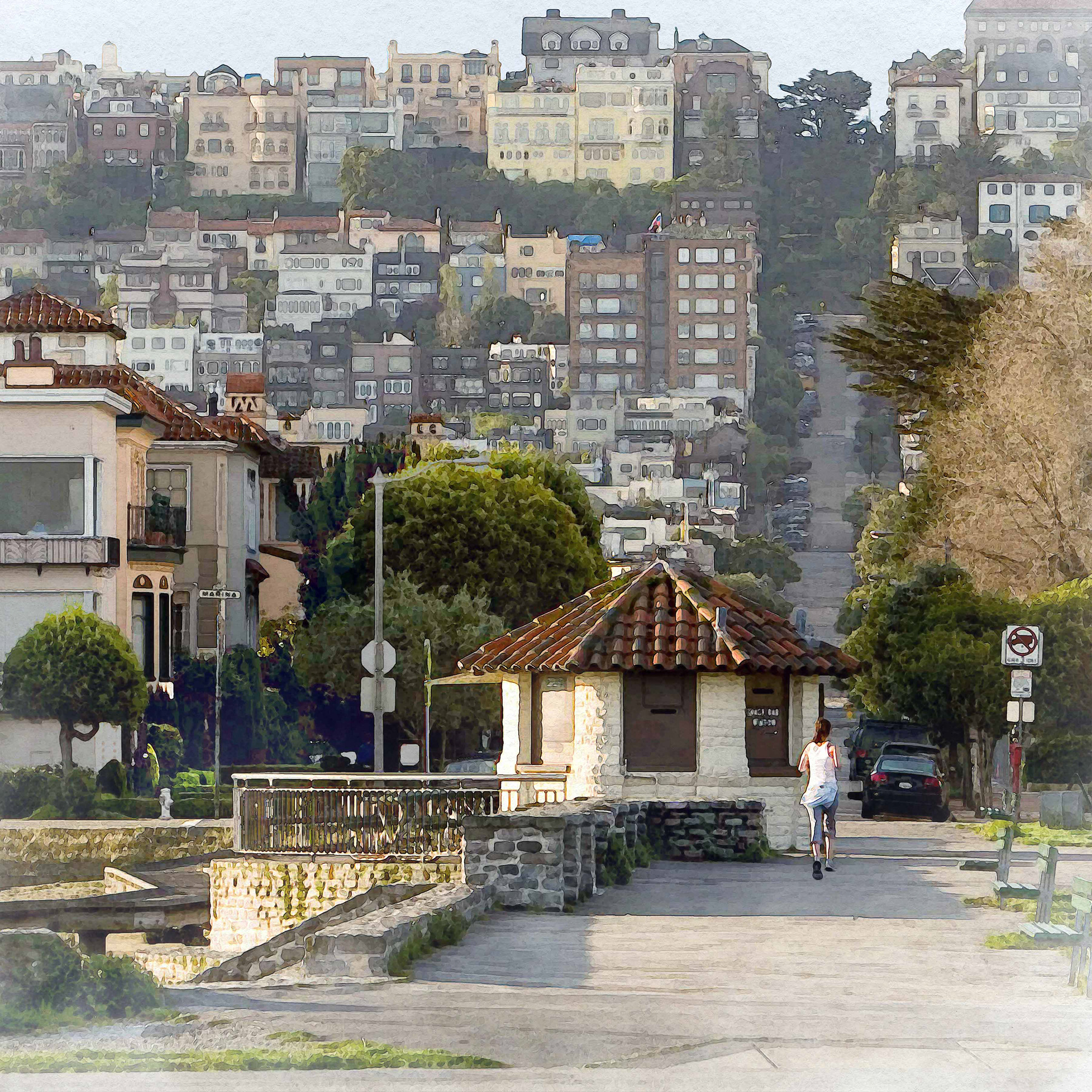 Early Morning on Marina Green