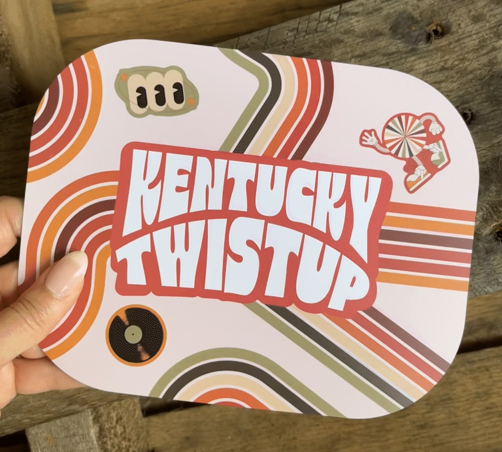 Kentucky Twistup Branded Rolling Tray