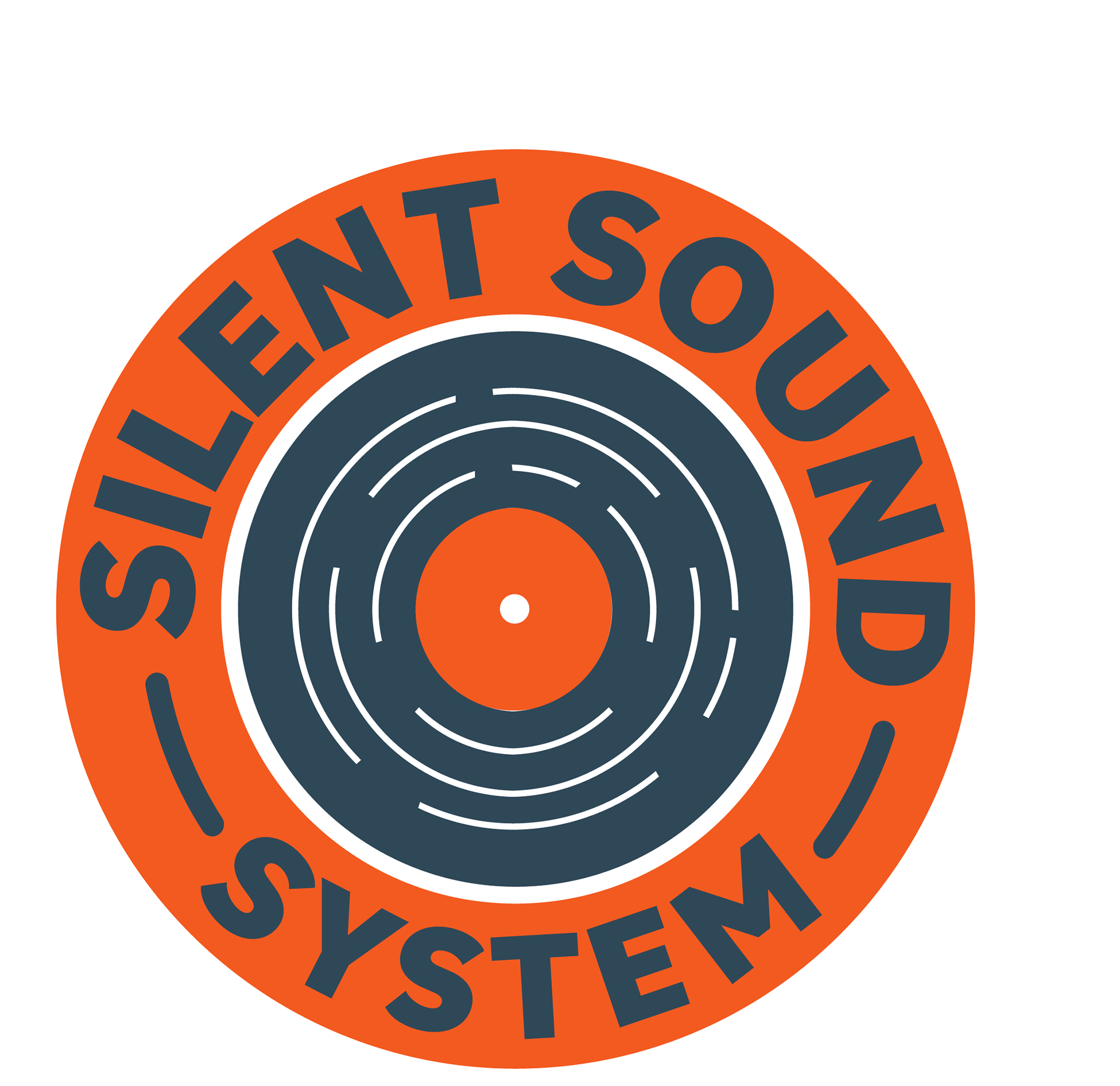 Silent Sound System Alternative Logo/Merch Design