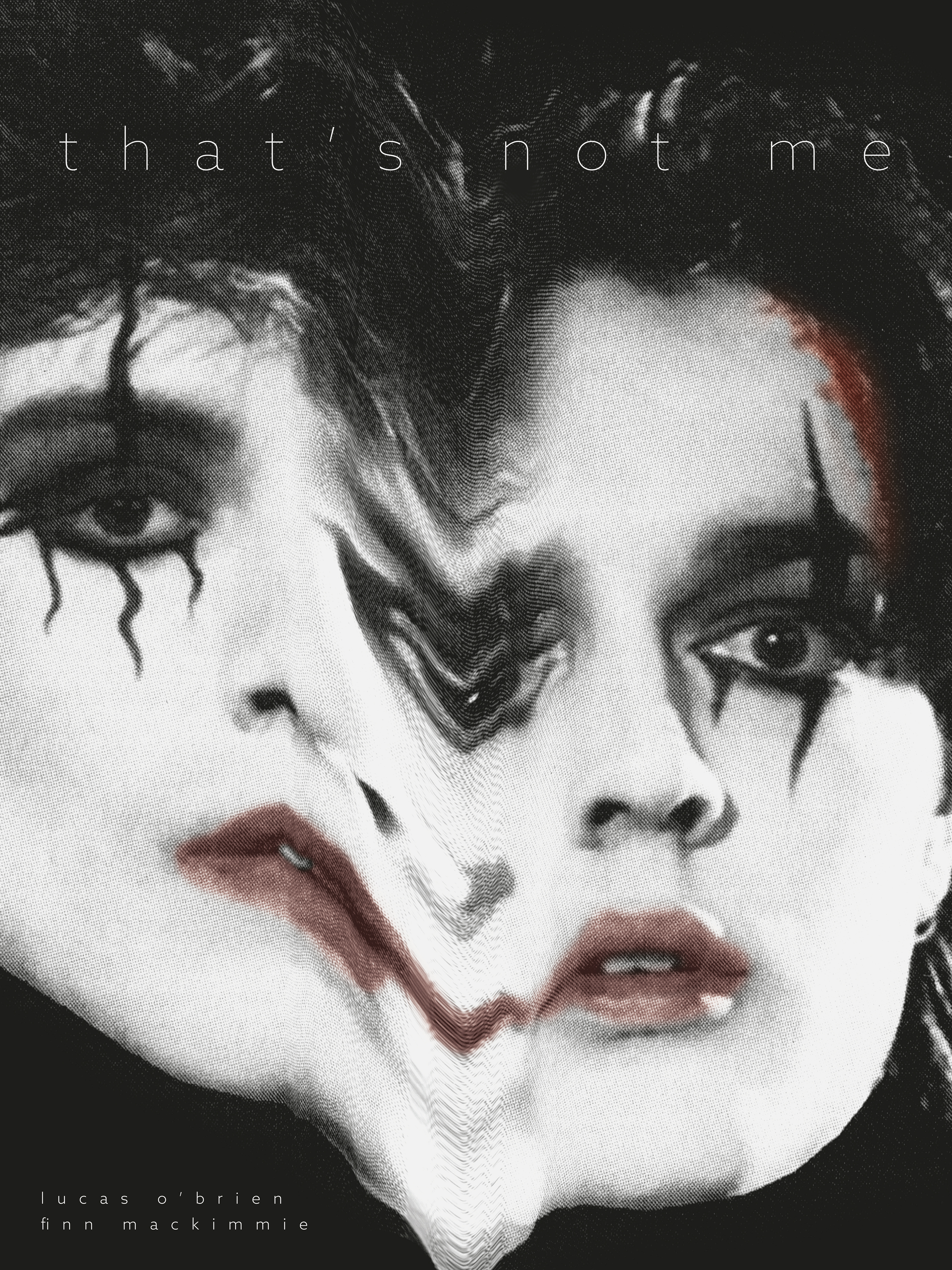 That's Not Me Unused Poster Concept