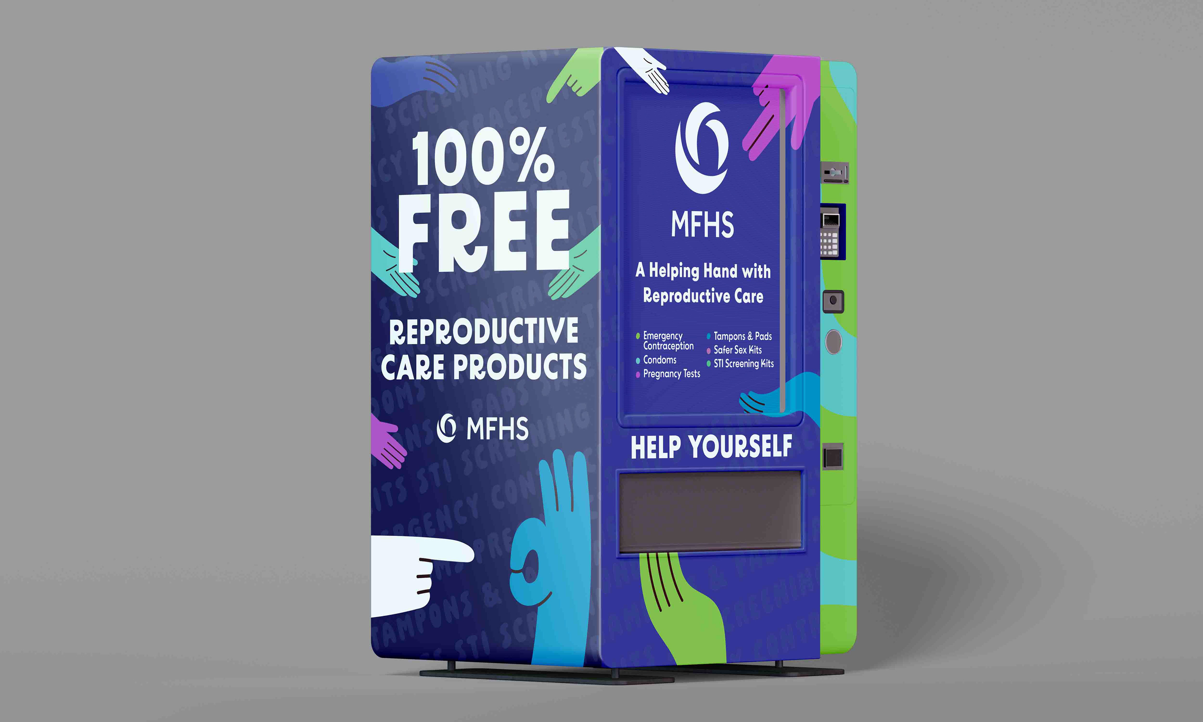 MFHS Unused Reproductive Vending Machine Mockup