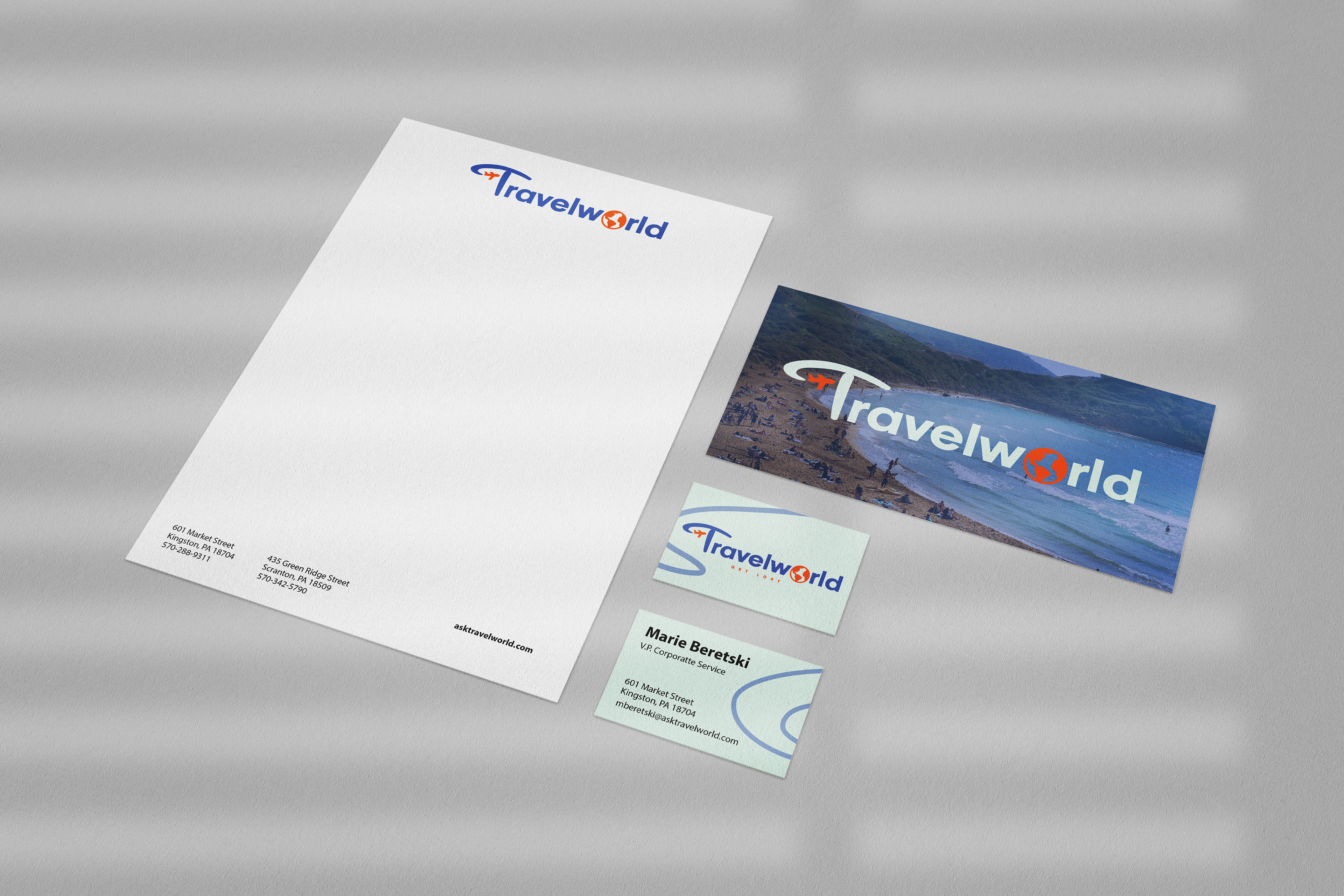 Travelworld Unused Print Collateral