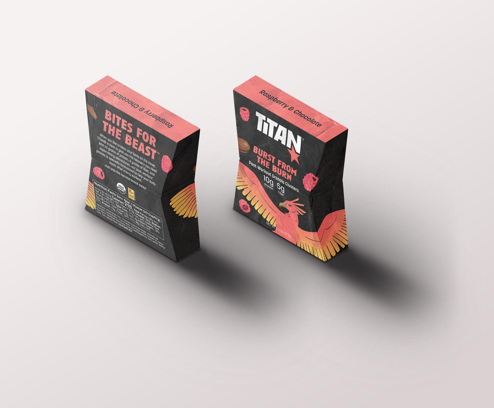 Render of post-workout SKU based off the phoenix.
