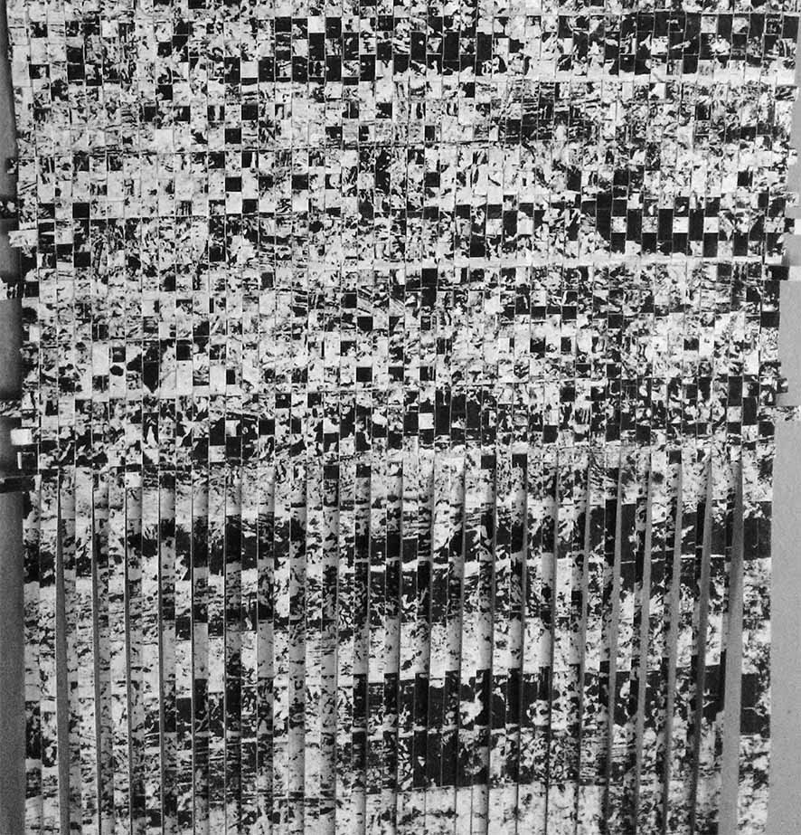 weaving: Handwoven design in process