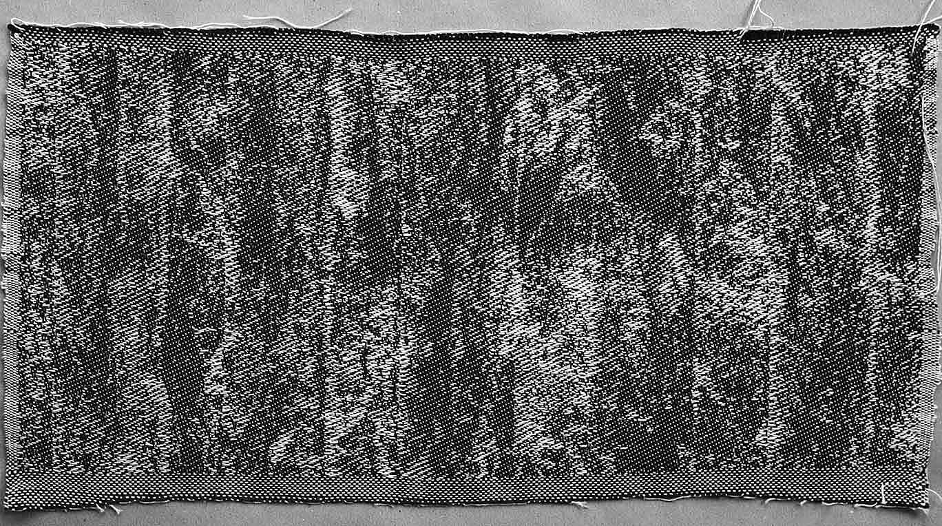 weaving: FINAL machine WOVEN ARTWORK