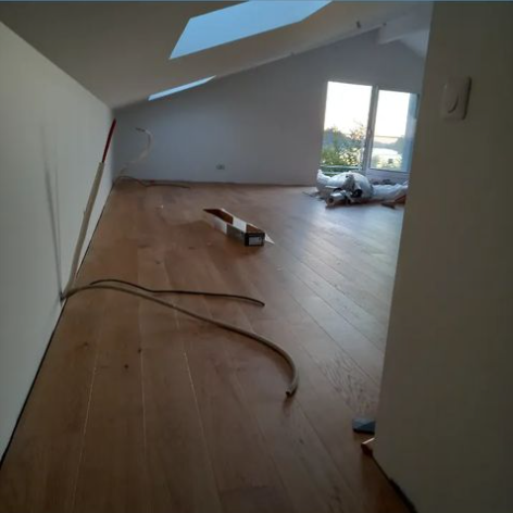 Pose du parquet