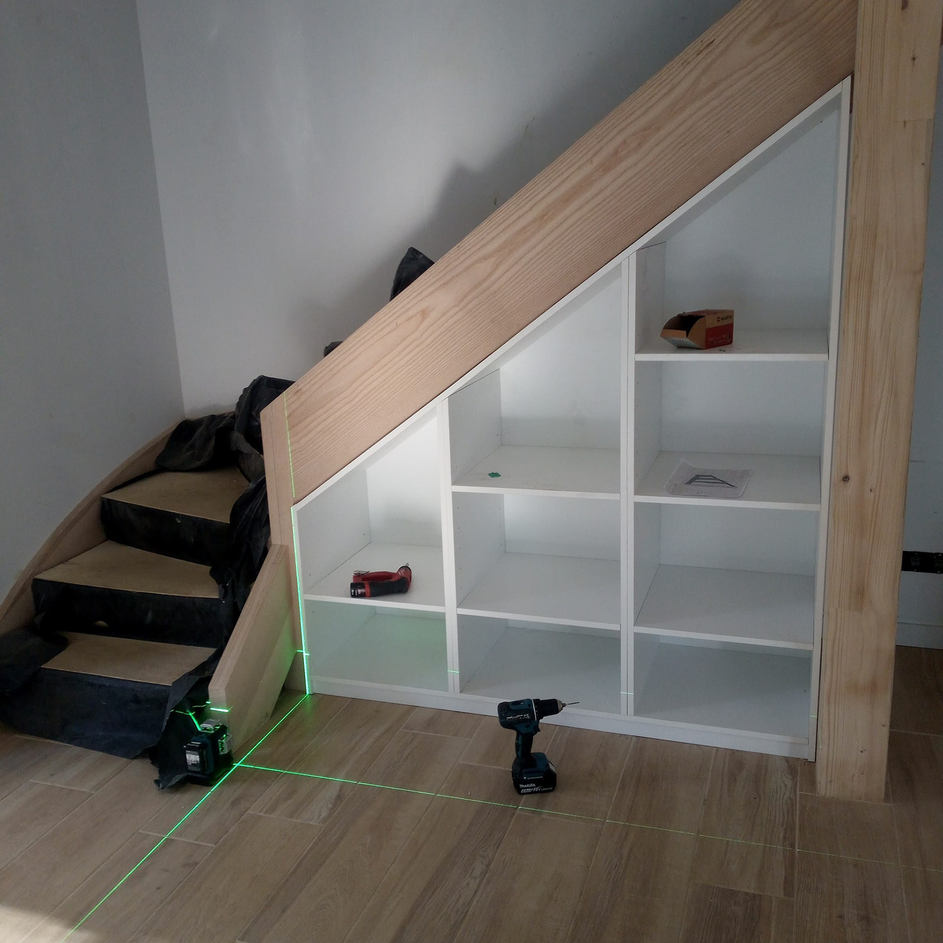 Fabrication, assemblage et pose