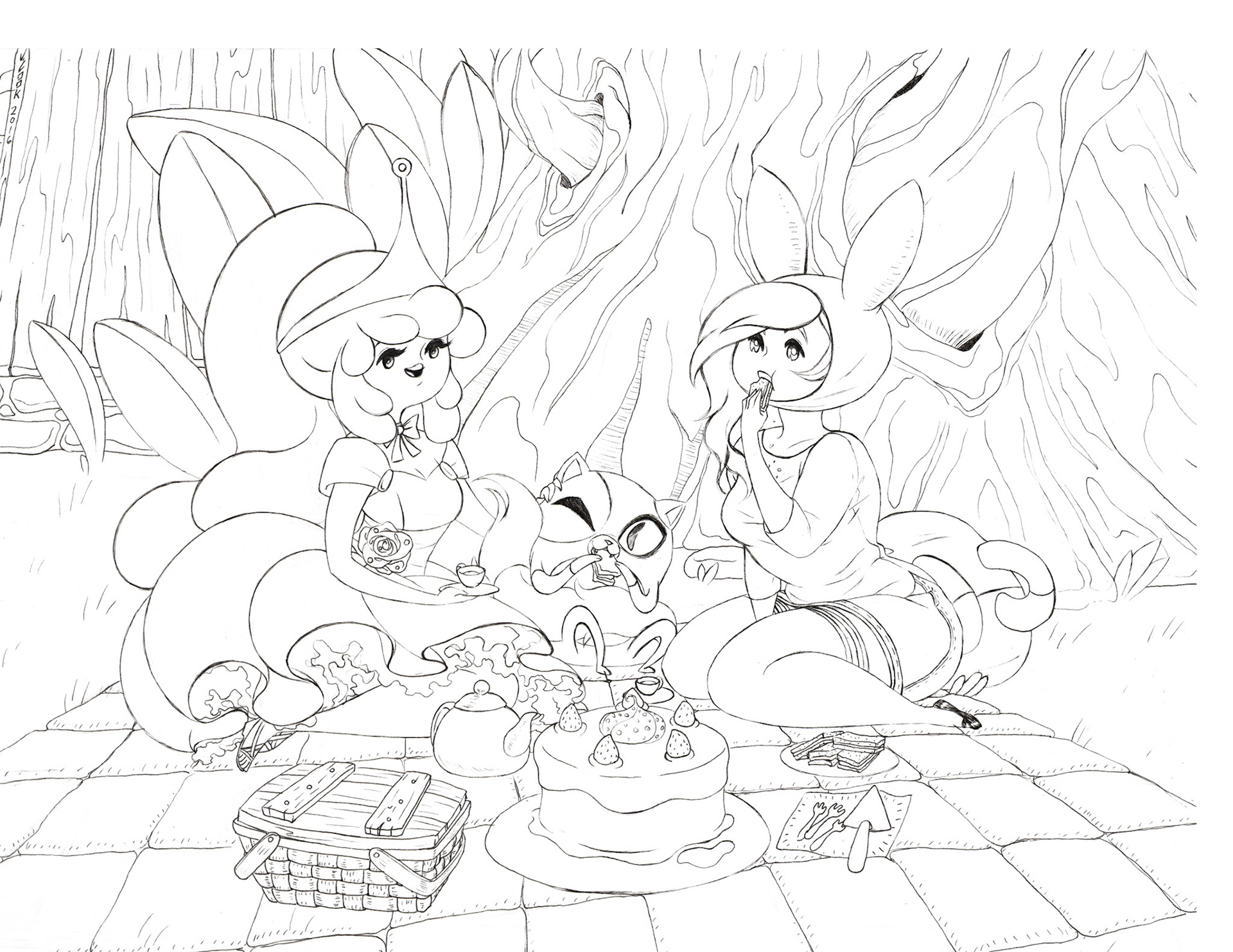 Adventure Time - Picnic