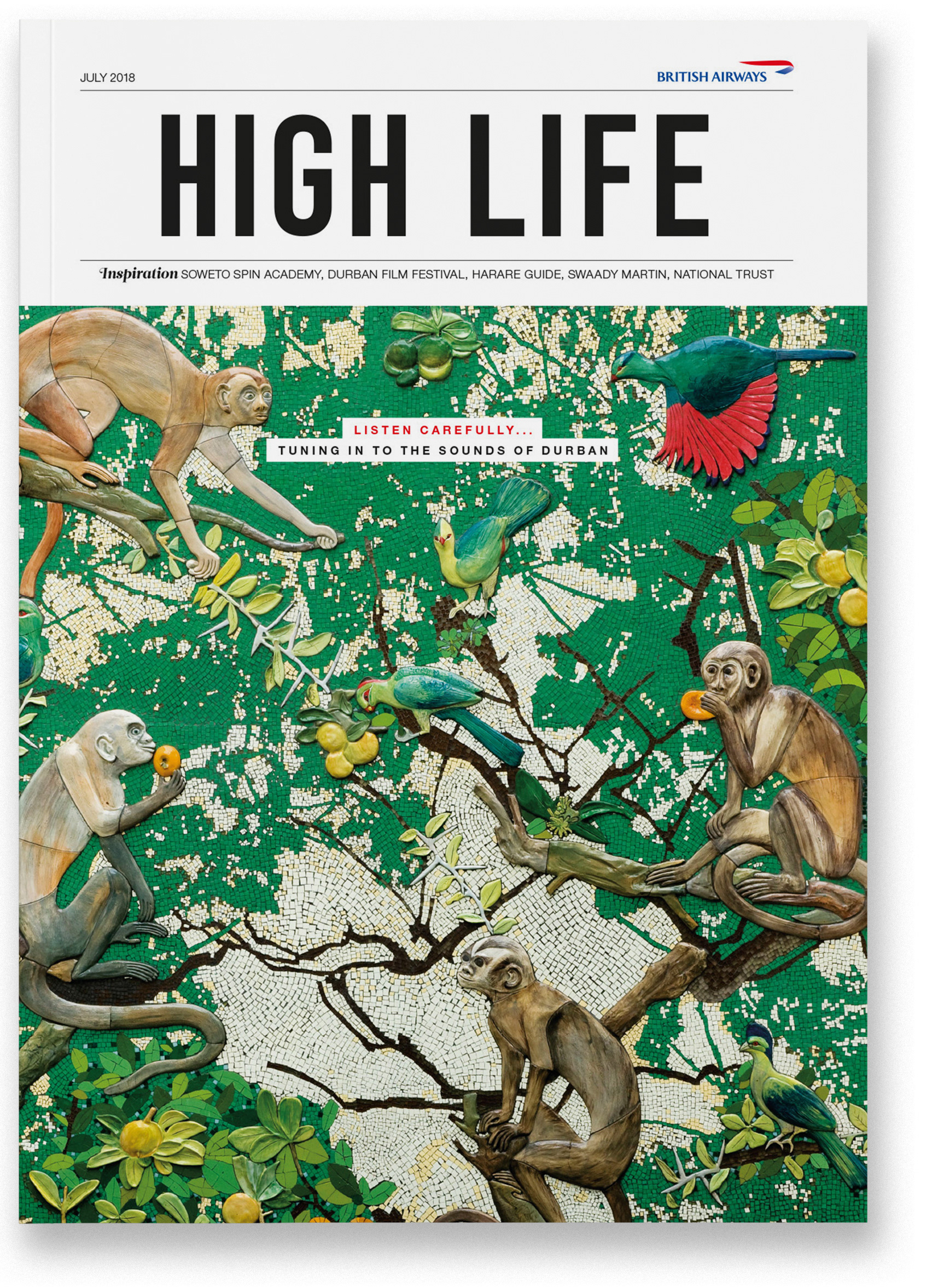 High Life SA cover - Durban. Designed by Marc Backwell