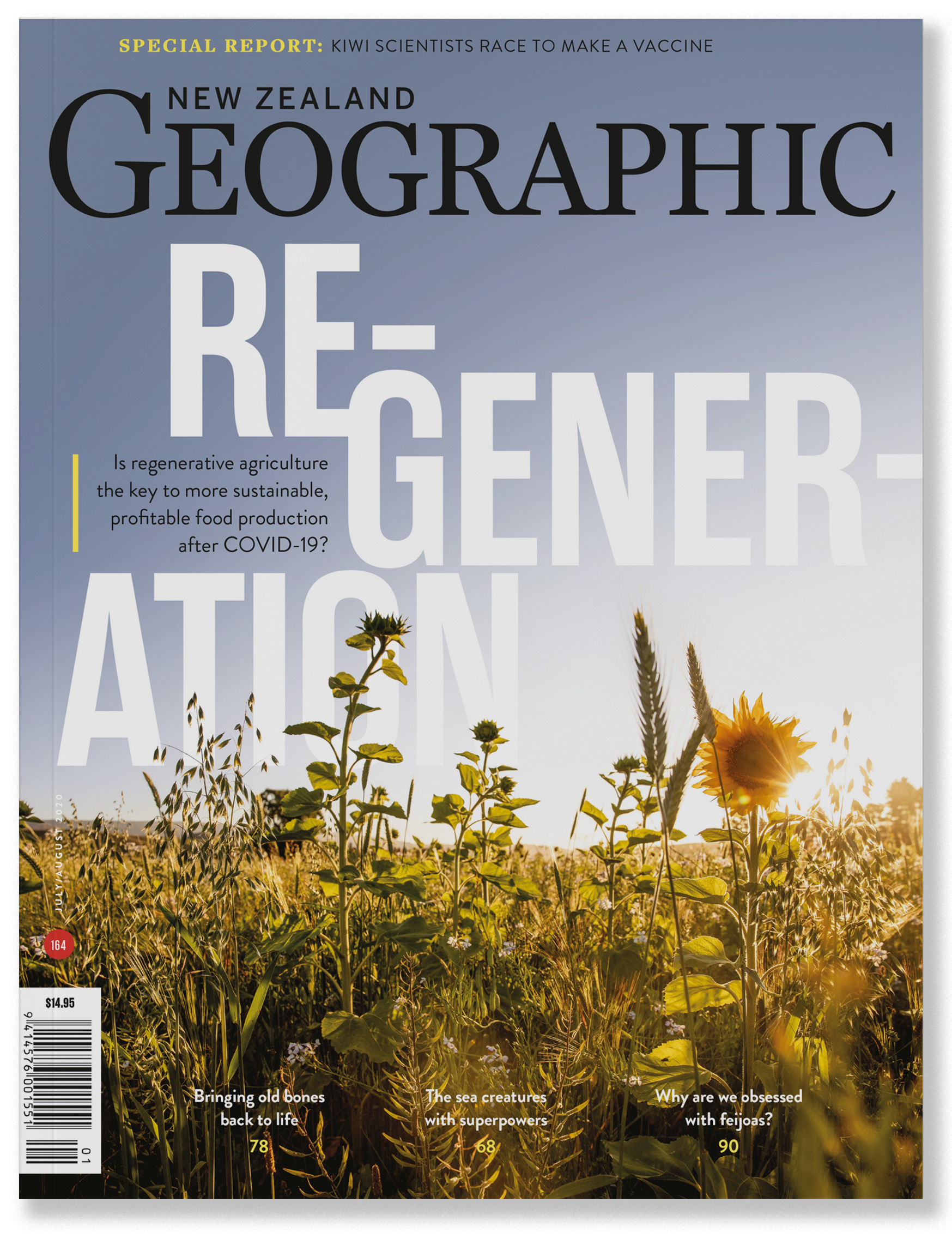 New Zealand Geographic Cover: Regeneration