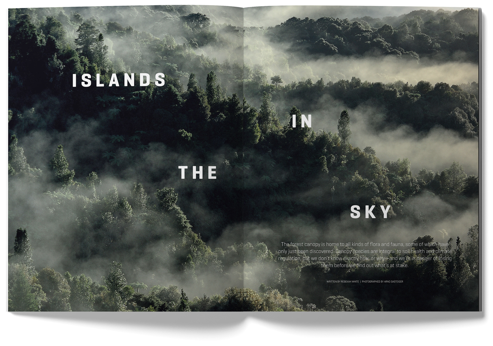 New Zealand Geographic Spread: Islands in the Sky 1
