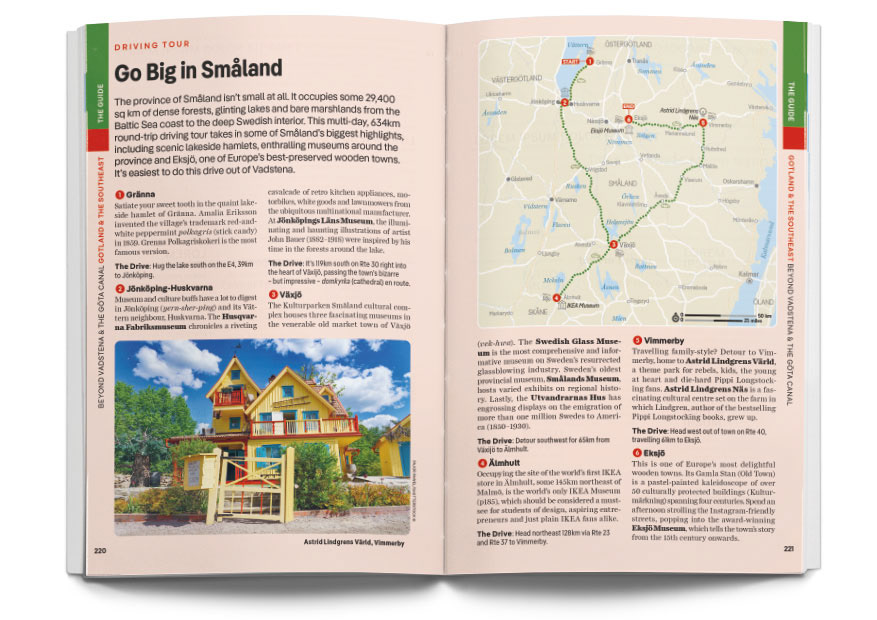 Lonely Planet Classic Spread: Driving Tour