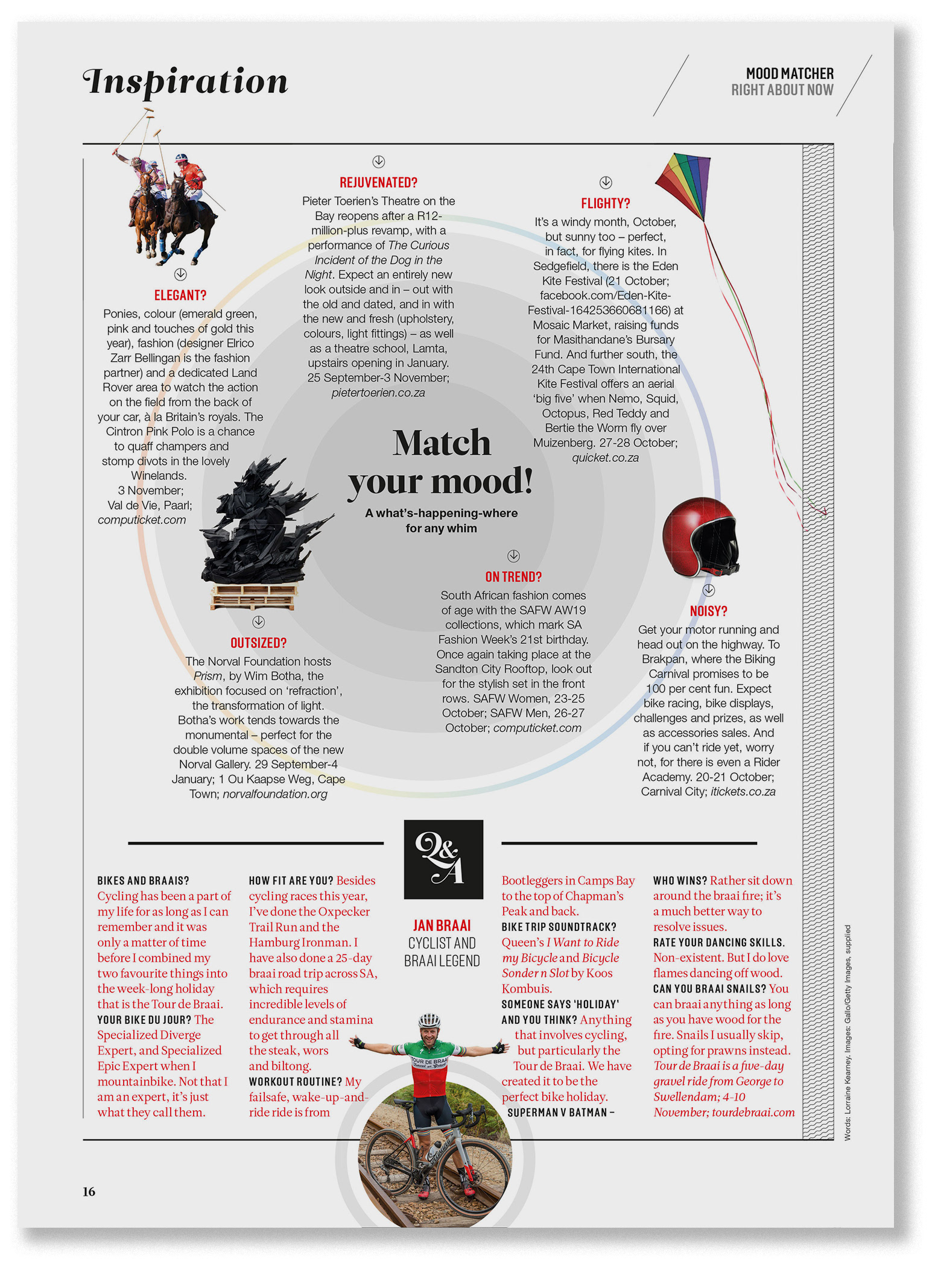 High Life SA department - Moodmatcher. Designed by Marc Backwell