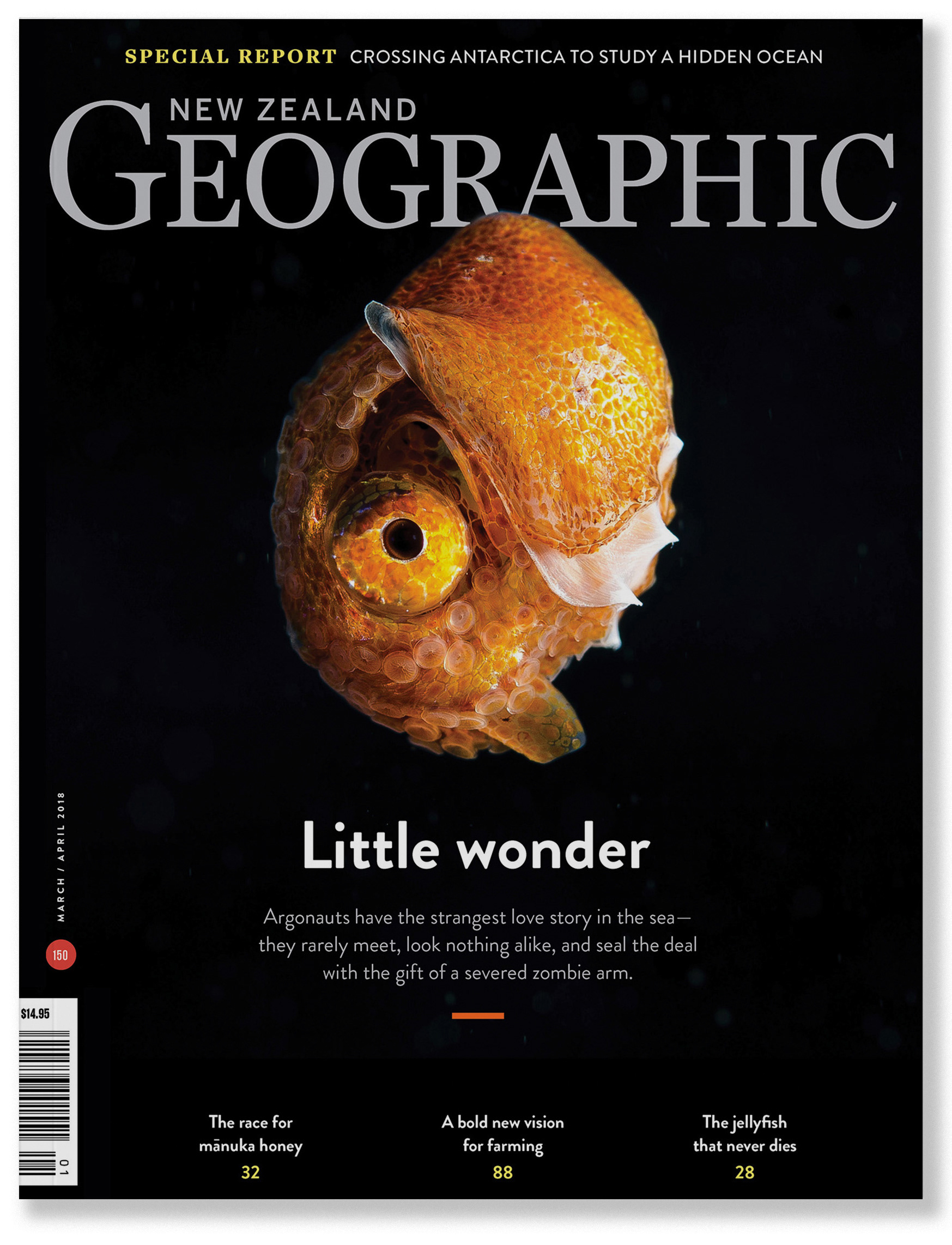 New Zealand Geographic Cover: Argonauts