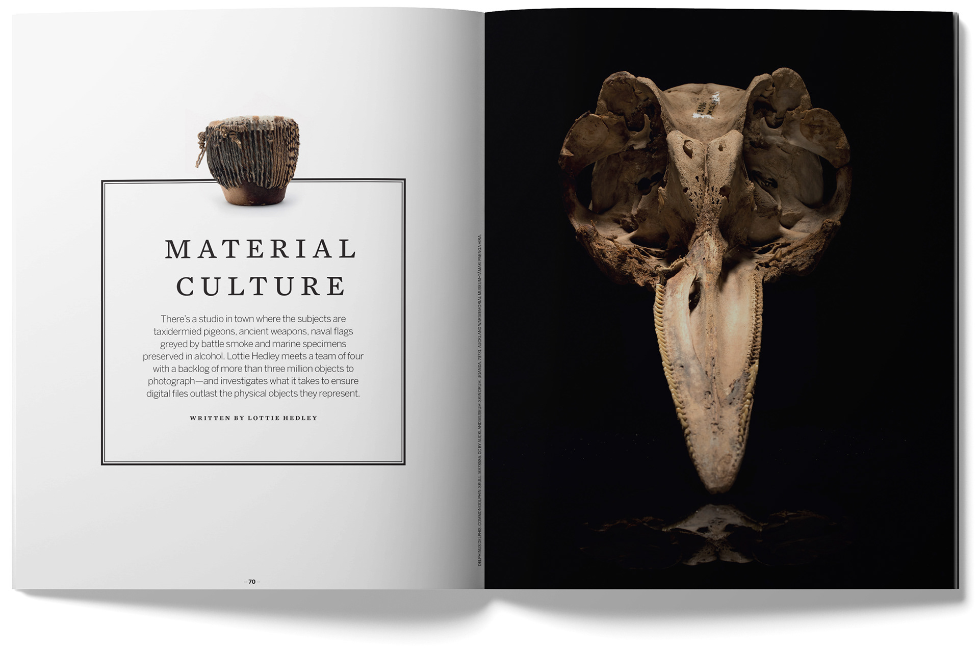 PRO Photographer feature - Material Culture. Designed by Marc Backwell