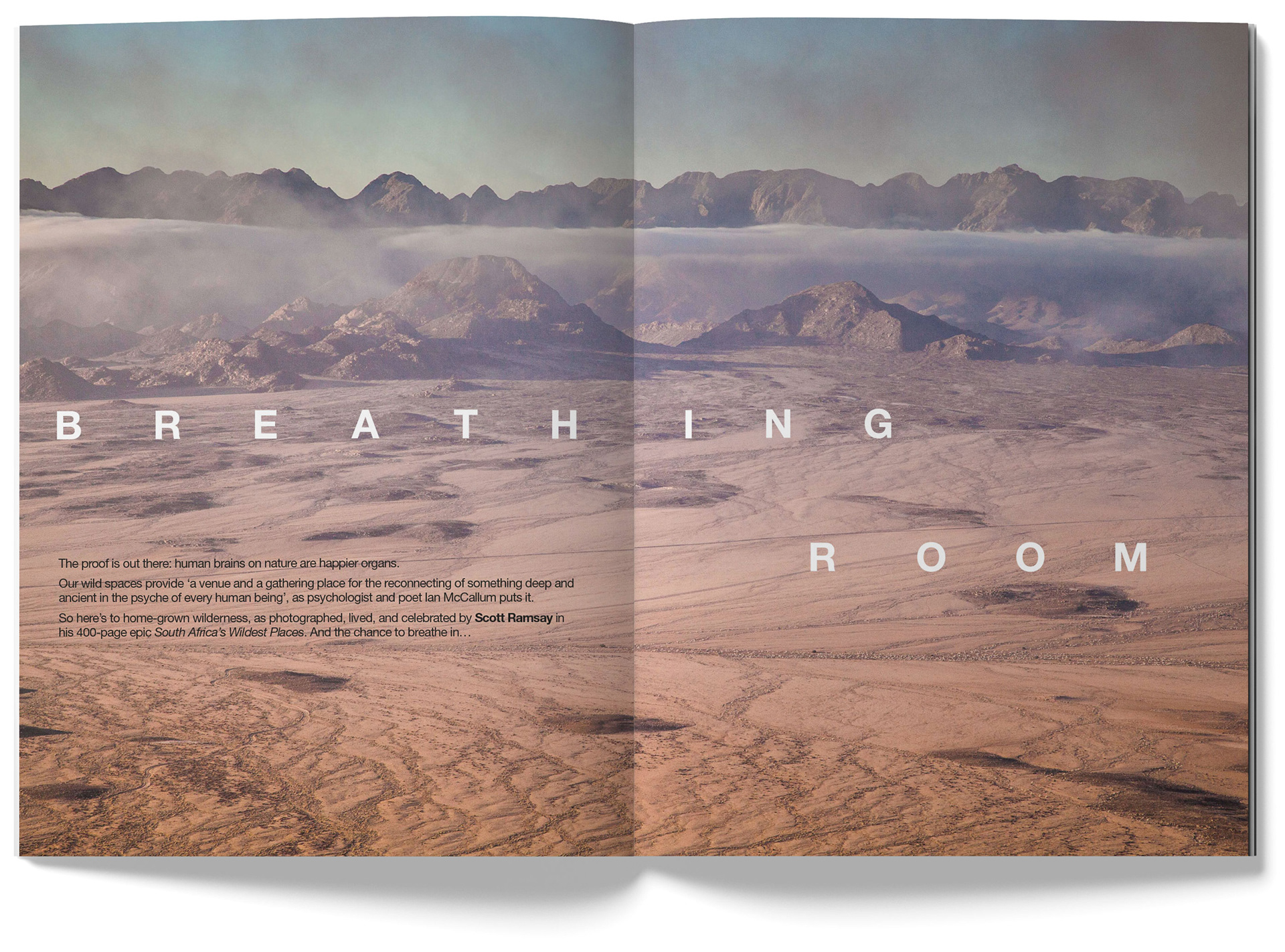 High Life SA feature - Breathing Room. Designed by Marc Backwell