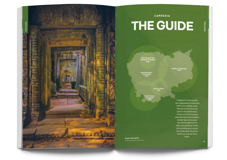 Lonely Planet Classic Spread: Section 2 opener