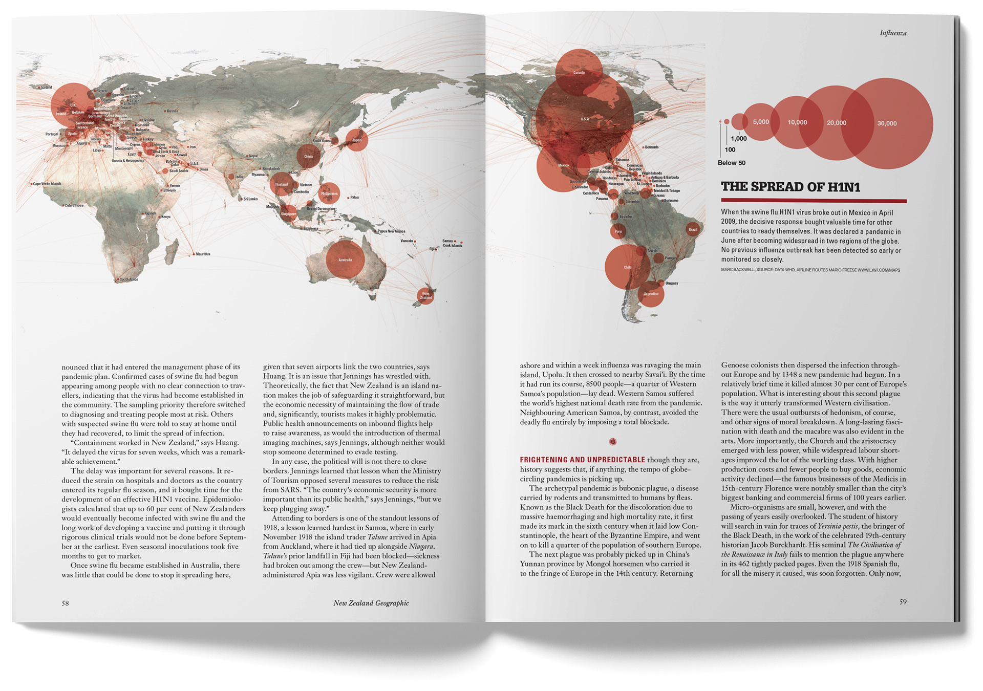 New Zealand Geographic Spread: Deadly Cargo 2